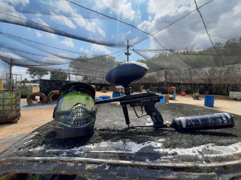 Shopping Cidade agora conta com arena de paintball de mais de 1.500 m²