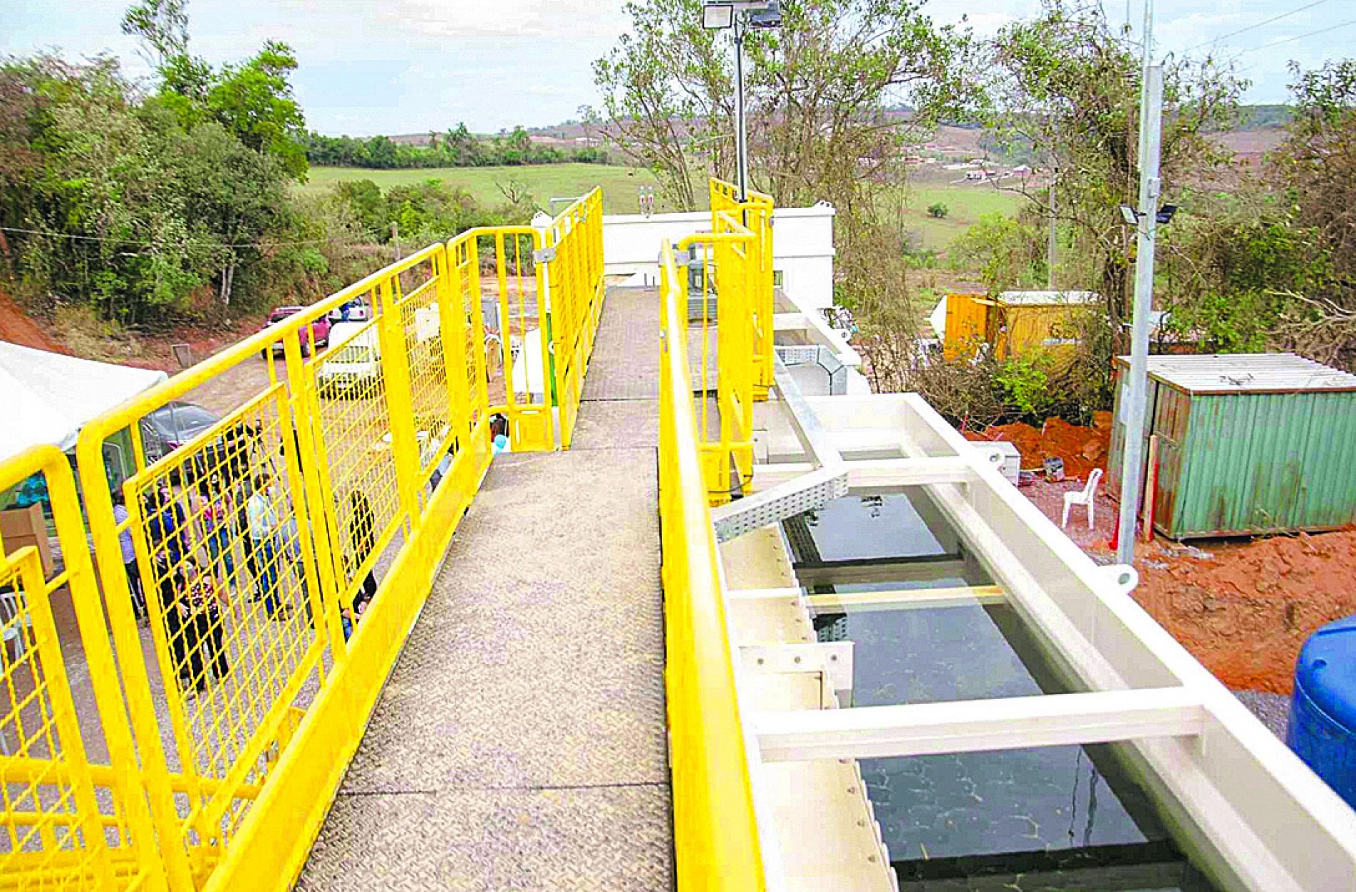 Estação de Tratamento de Água (ETA) vereadora Valquiria Di Tata, de Araçoiaba da Serra