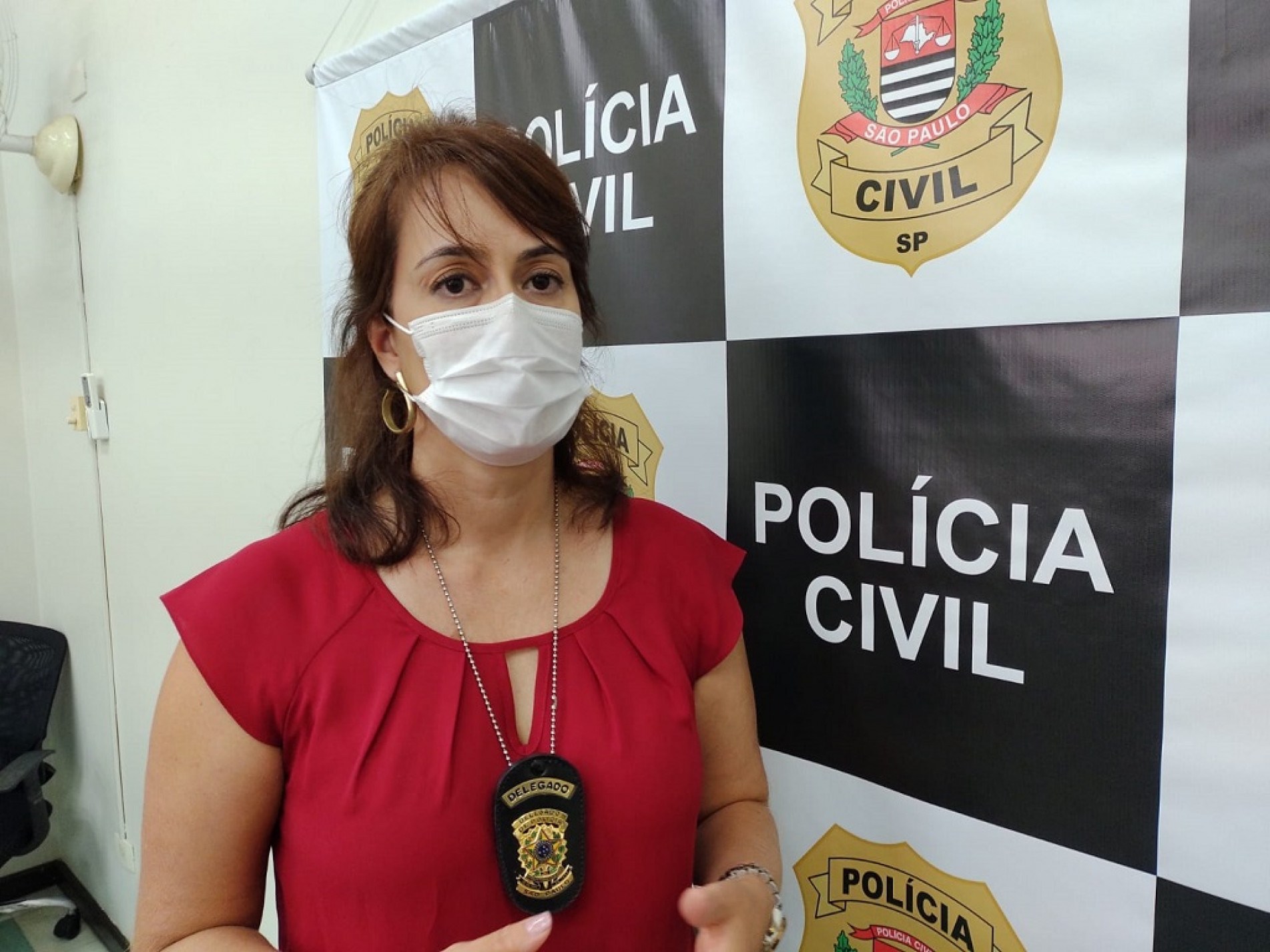 Delegada Daniela Cavalheiro Lara de Góes é a responsável pelo caso
