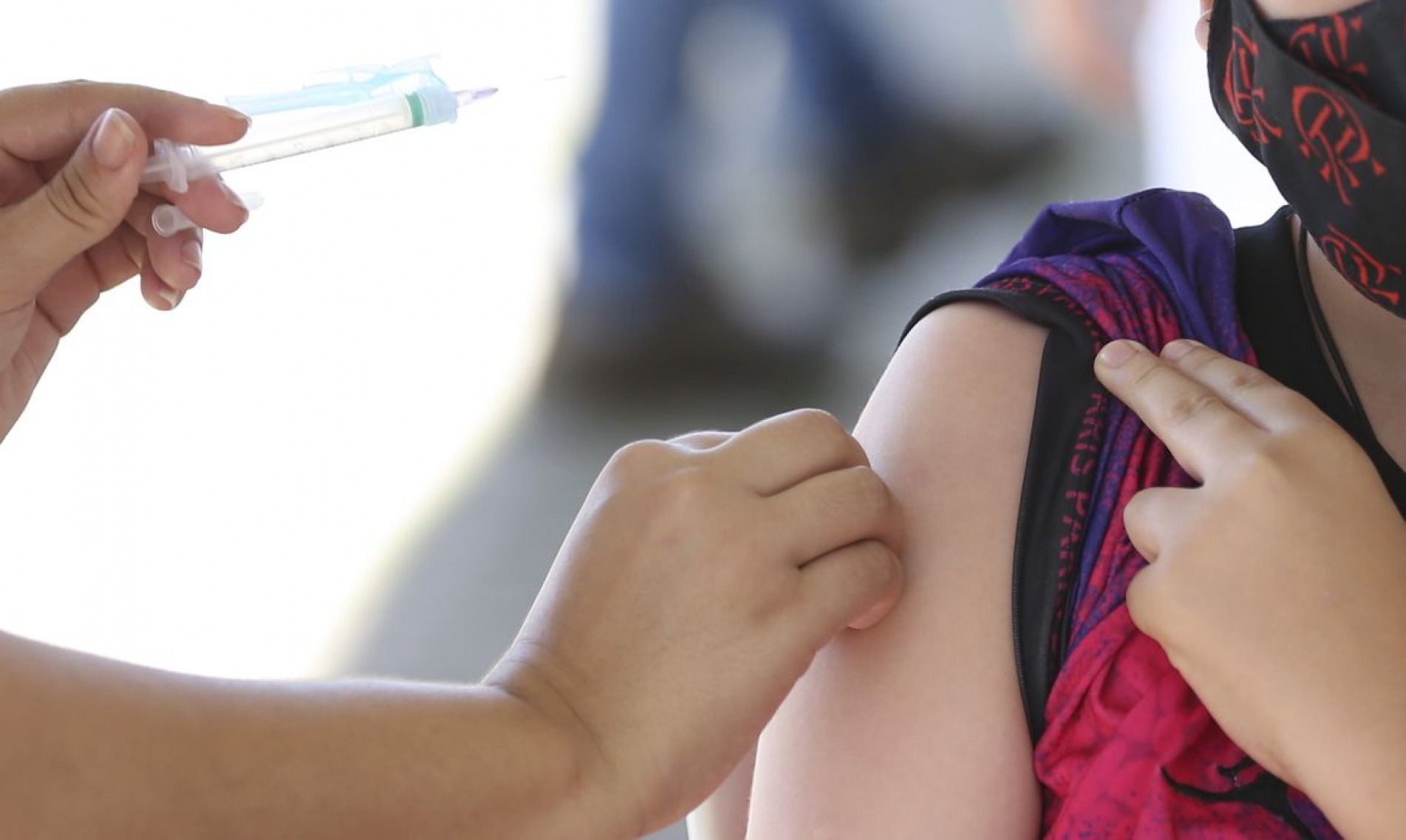  Vacina....o de crian..as contra a covid-19  na UBS 5 de Taguatinga Sul
    
