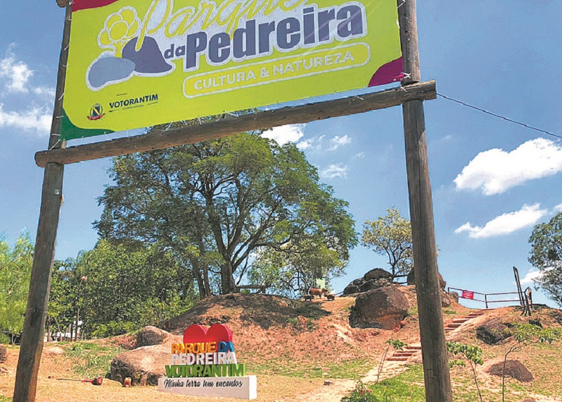 O Parque da Pedreira foi inaugurado no ano passado