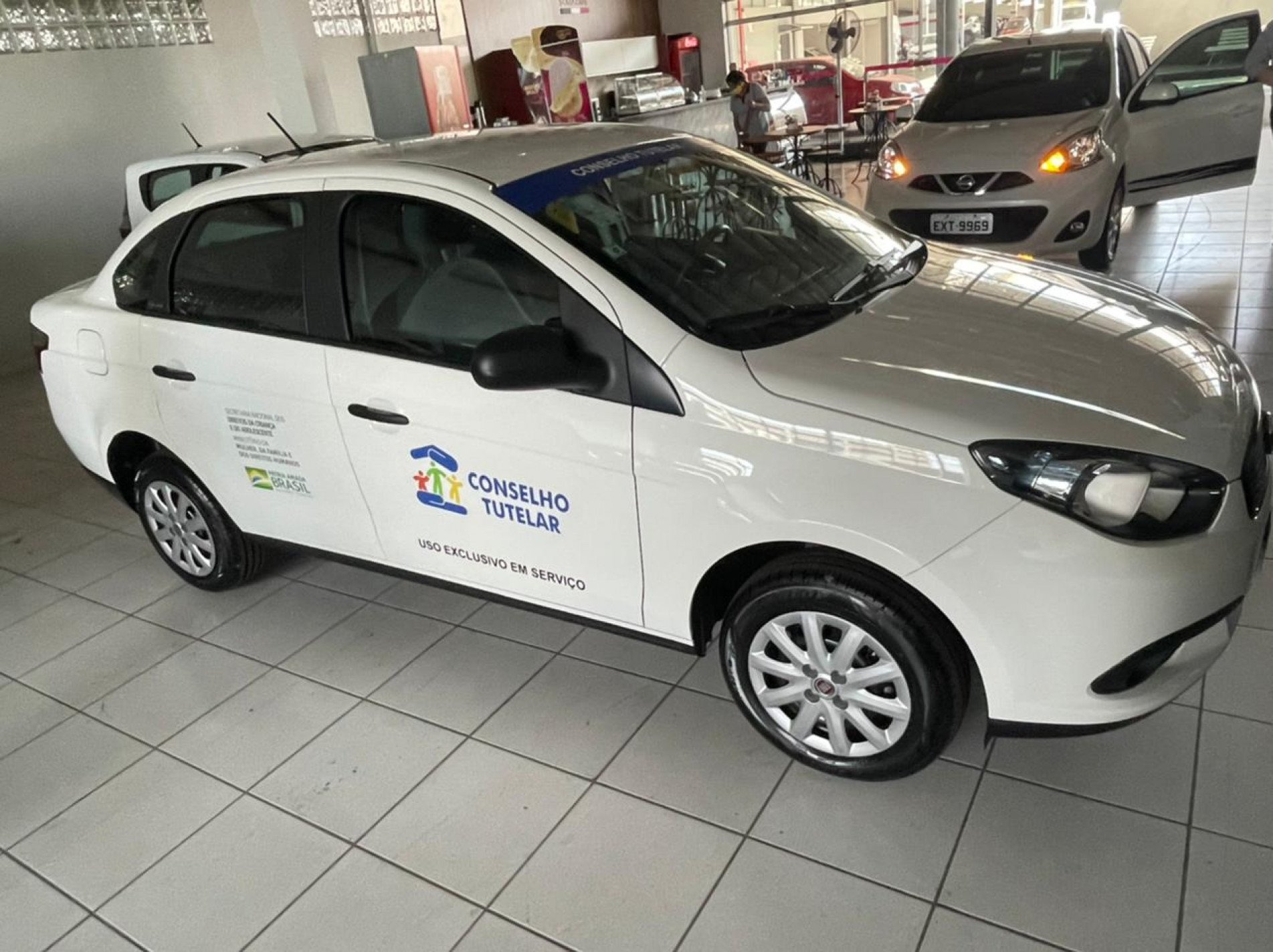 Veículo já está na cidade aguardando ser liberado ao Conselho.