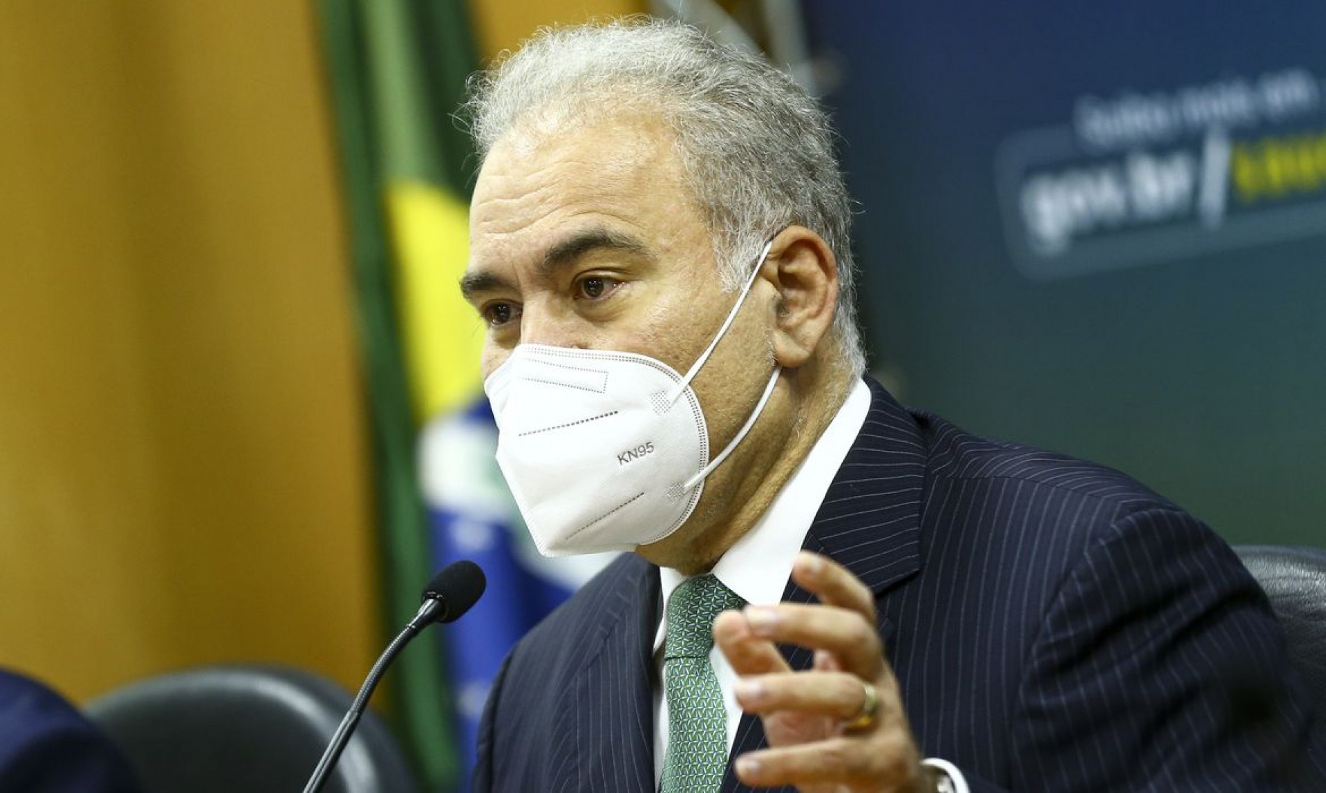 O ministro da Sa&uacute;de, Marcelo Queiroga.