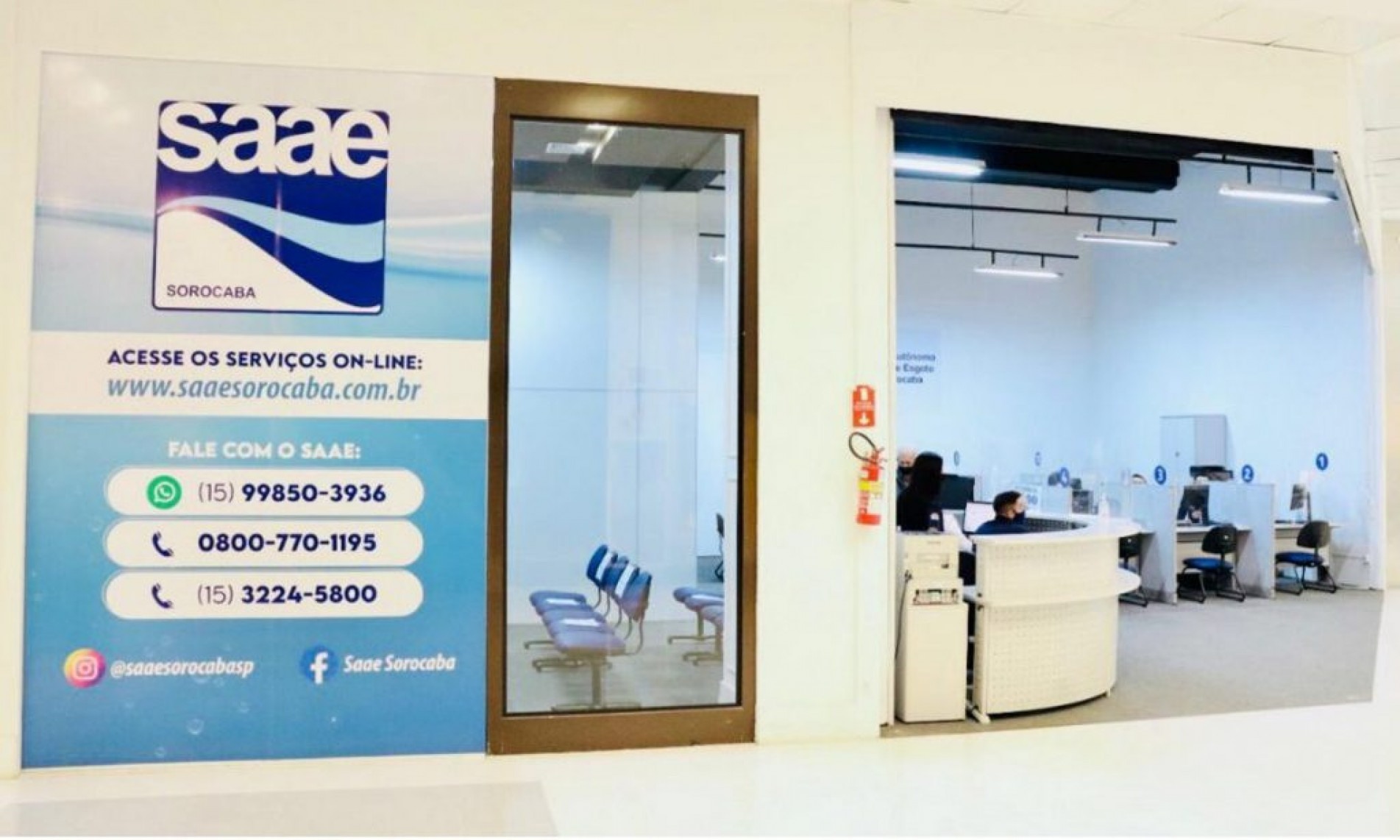 Saae Sorocaba, unidade Centro.