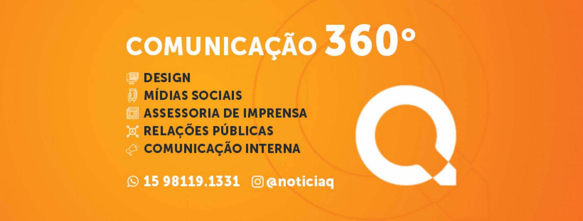 Q! Notícia Comunicação, assessoria de imprensa.