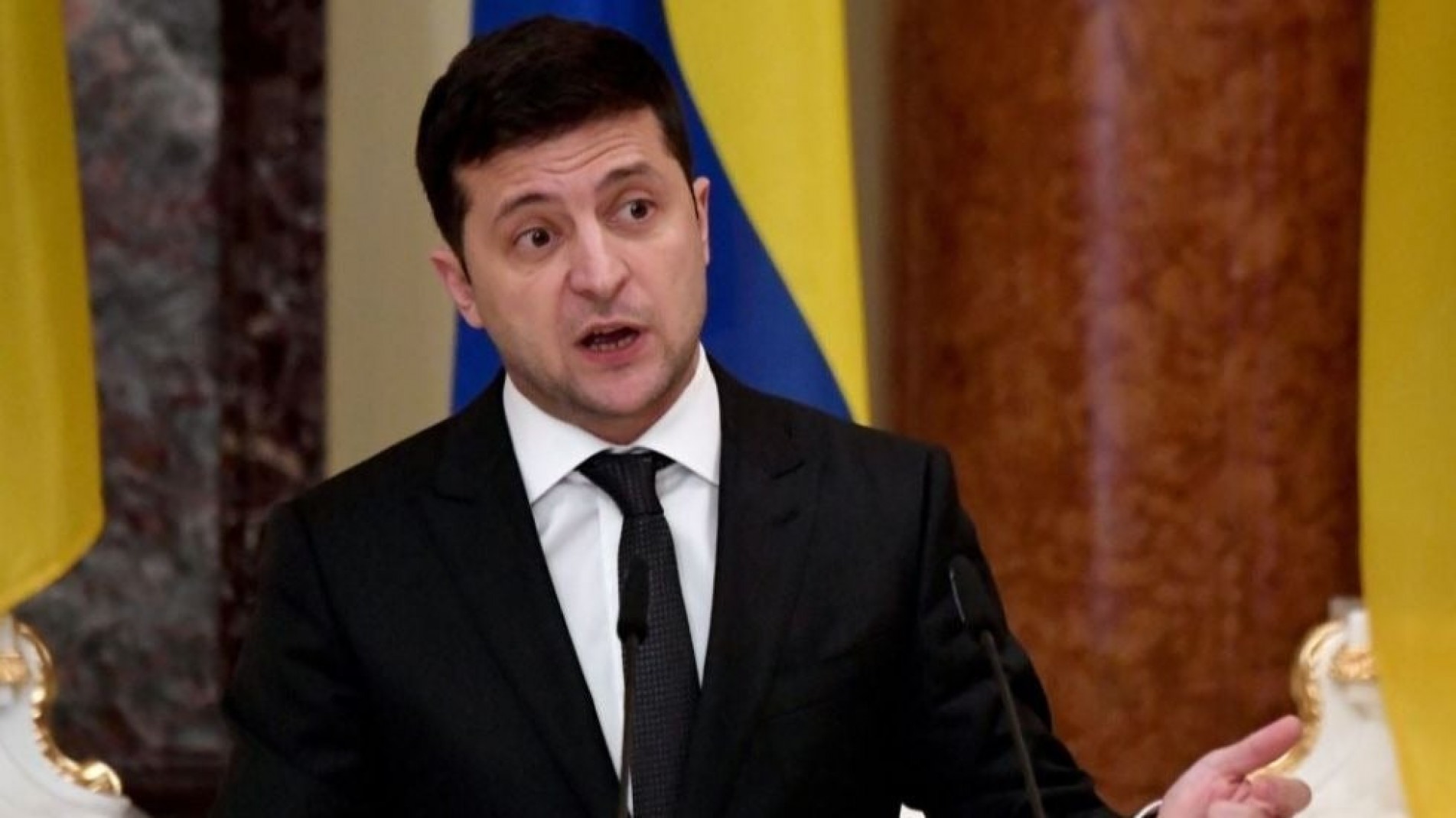 Presidente da Ucrânica, Volodymyr Zelensky