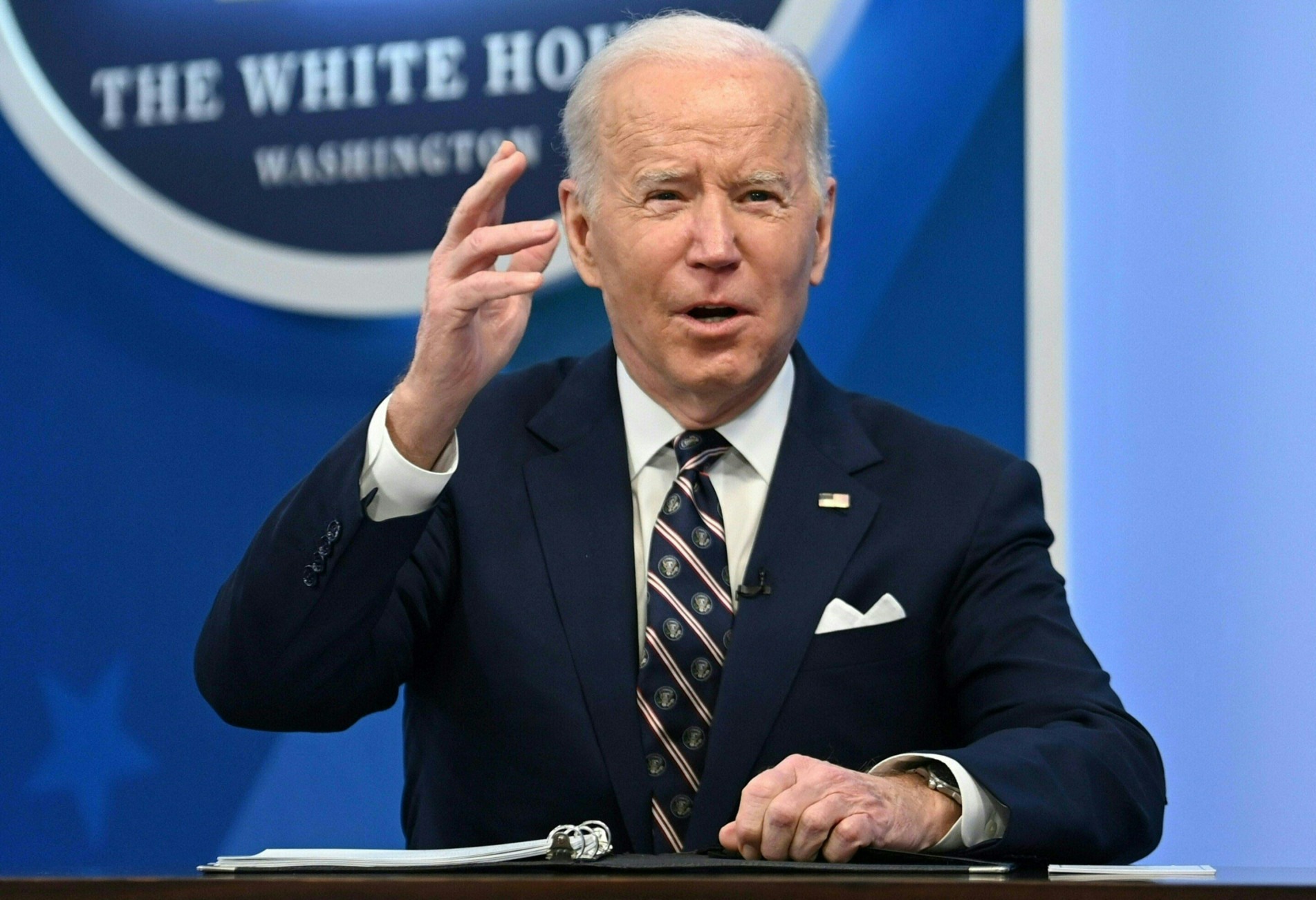 Joe Biden denunciou o início de fato da invasão à Ucrânia