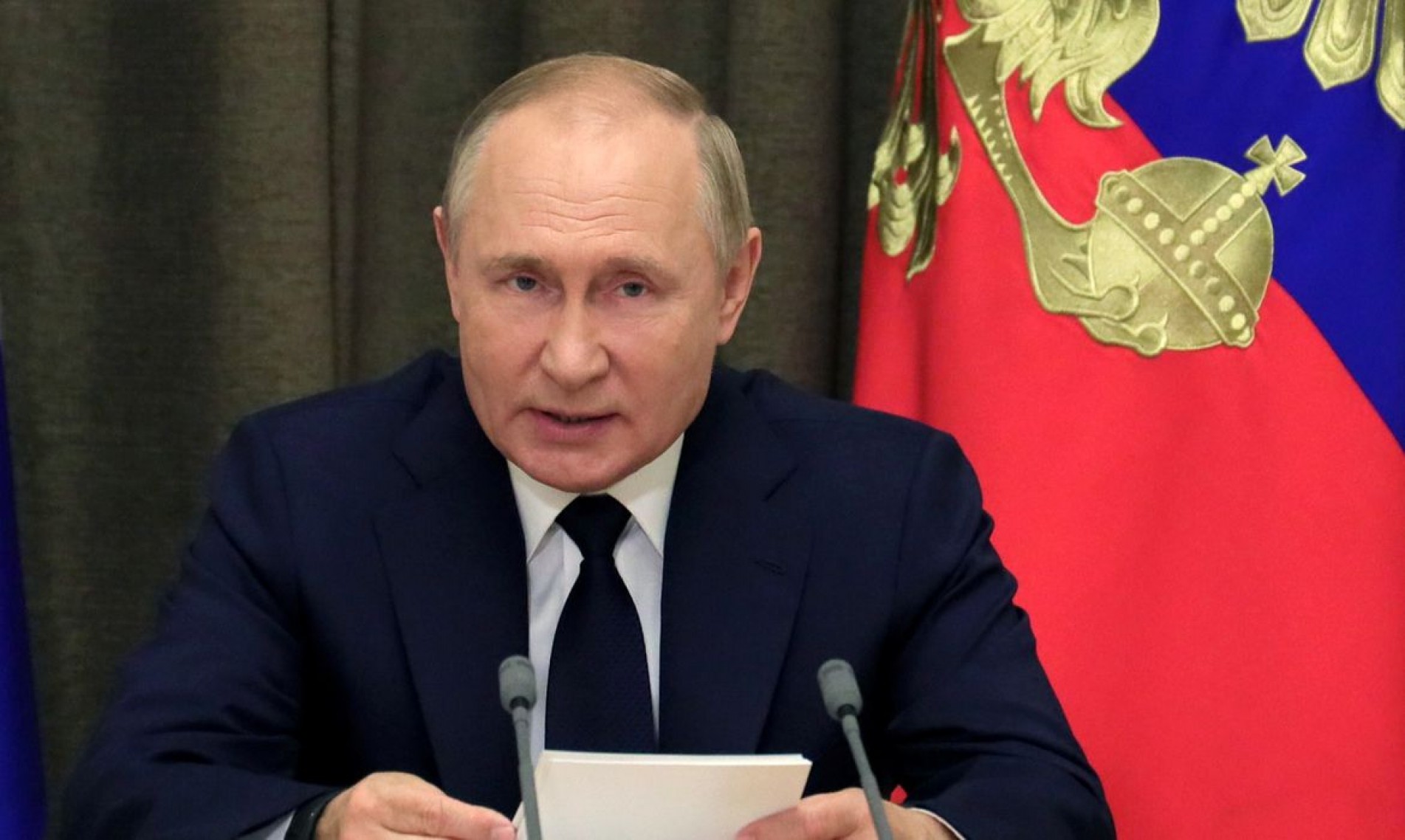 Presidente russo acusa Ucrânia de planejar genocídio