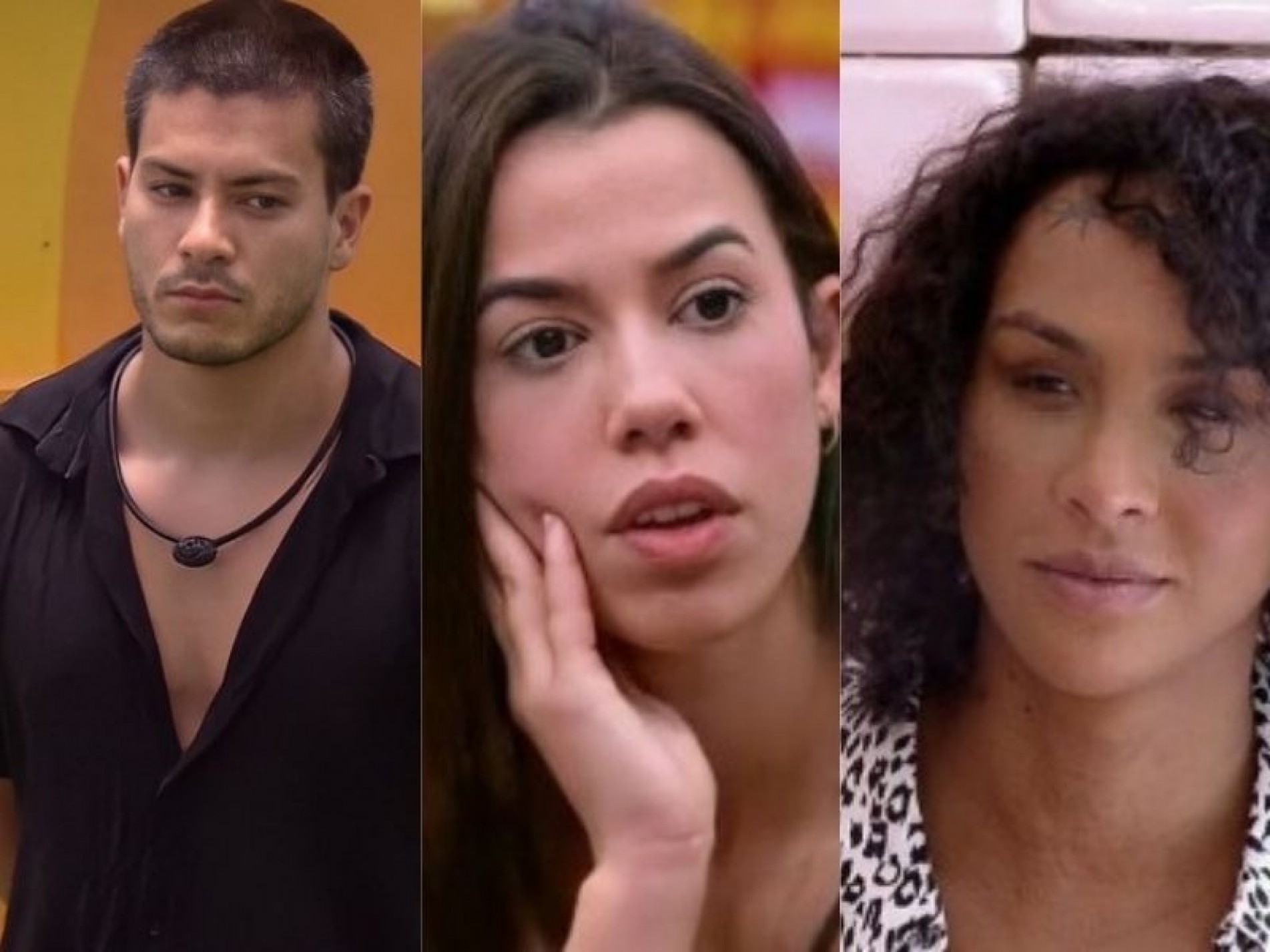 Arthur, Lina e Larissa são os emparedados da semana