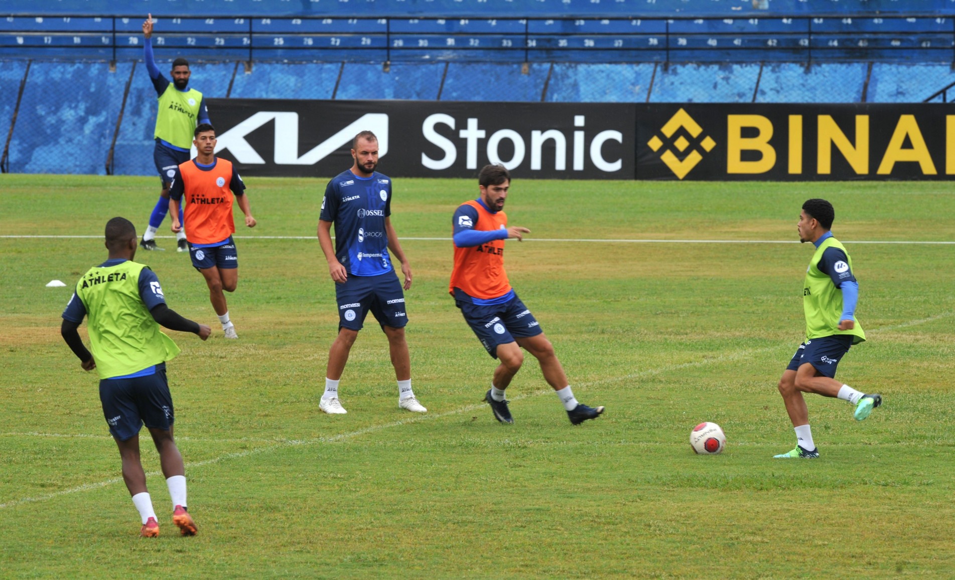Equipe teve uma semana inteira para treinar -- fato inédito desde o início da A2.