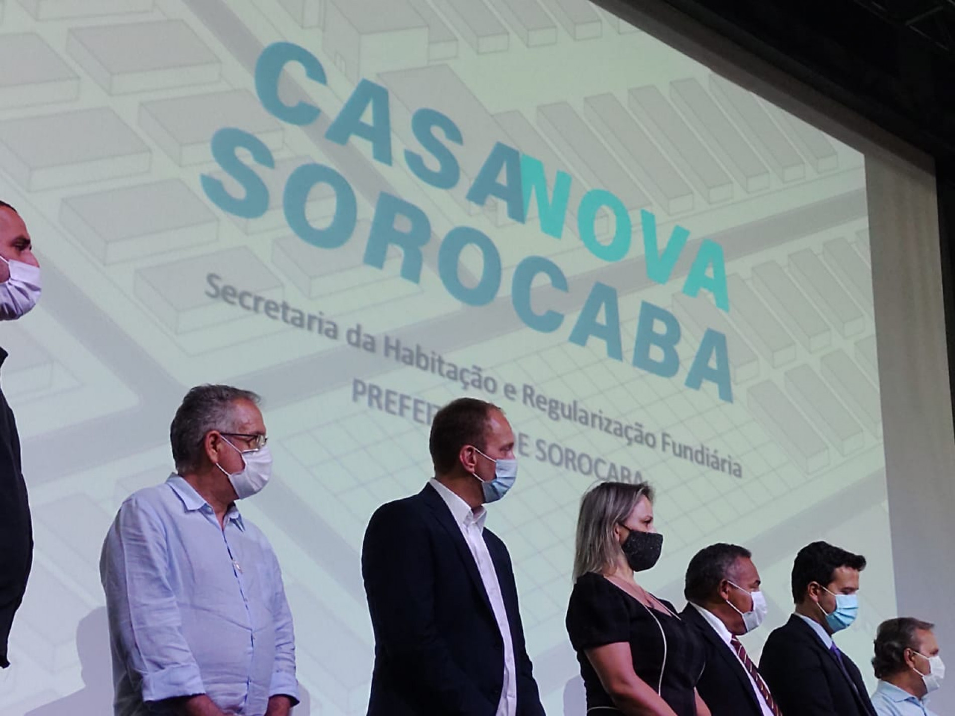 Evento de lançamento do programa, em 2 de fevereiro de 2021 