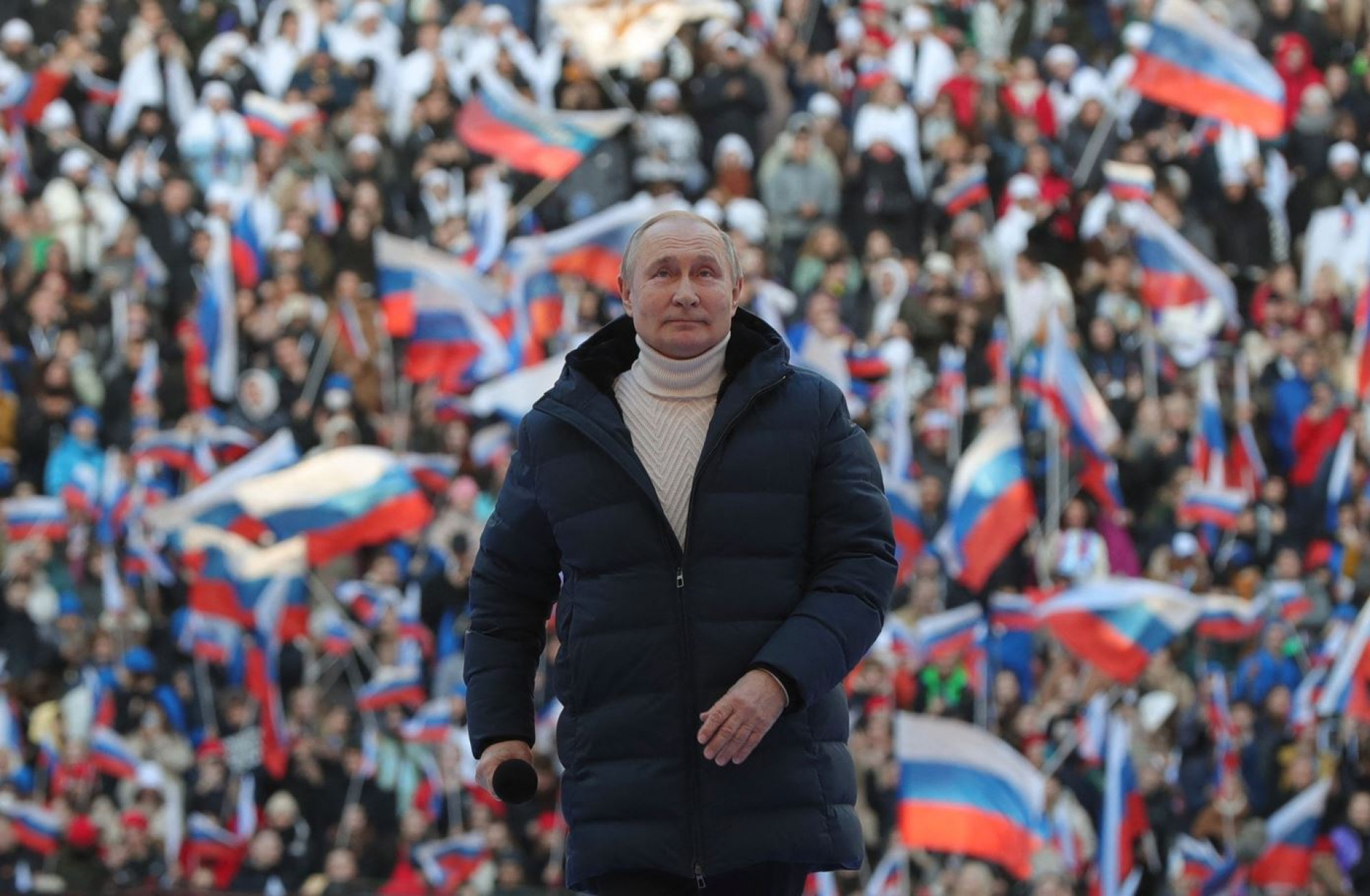 Putin aglutinou o povo russo em sua defesa da guerra.