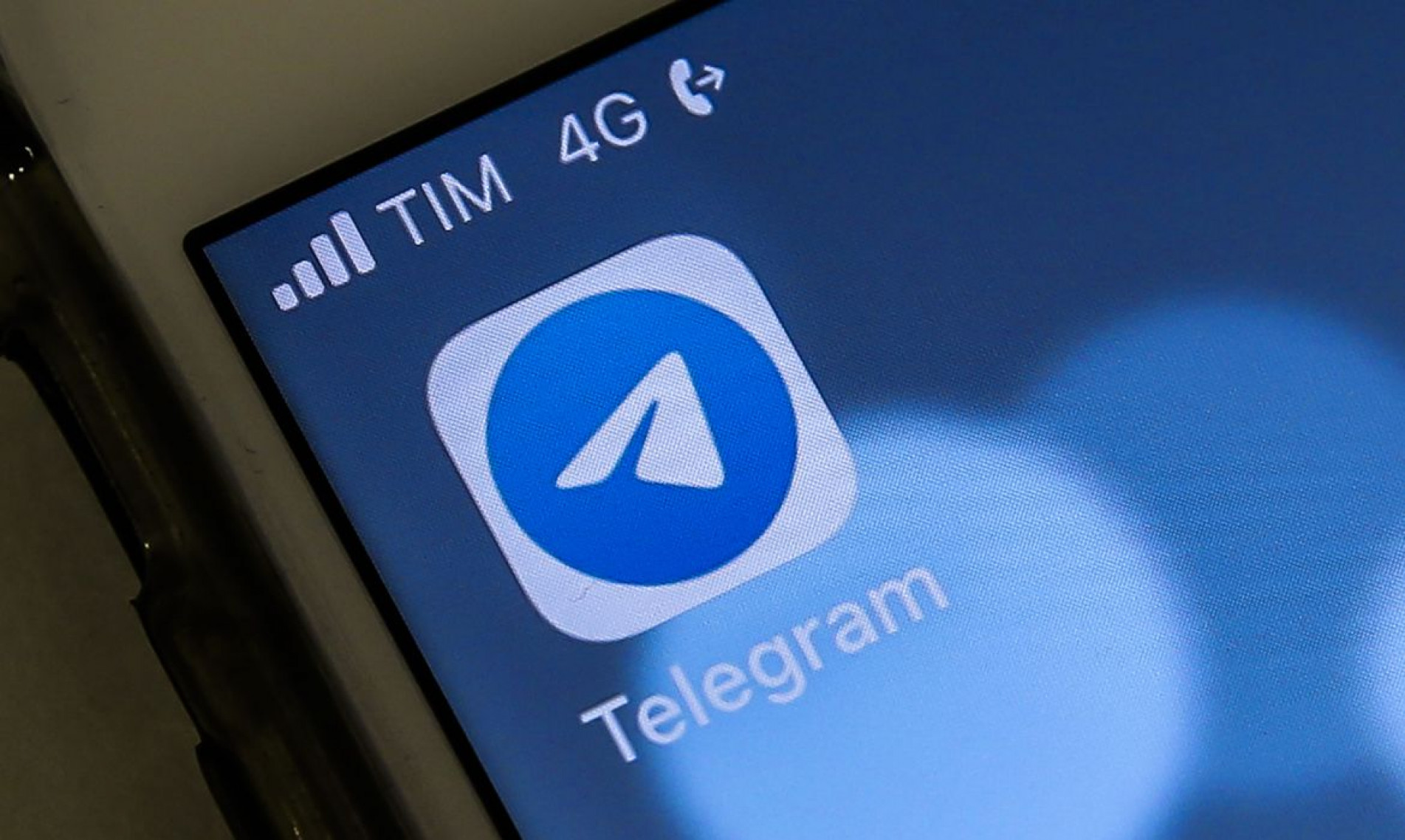  Aplicativo de mensagens Telegram.