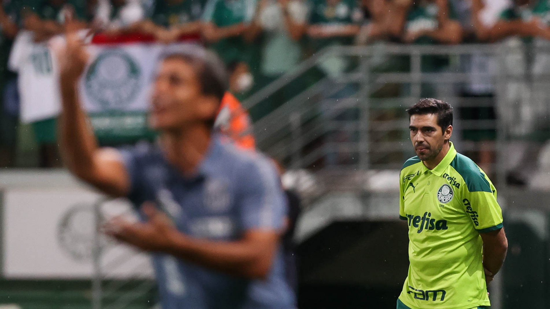 Atual técnico do Palmeiras, Abel Ferreira.
    