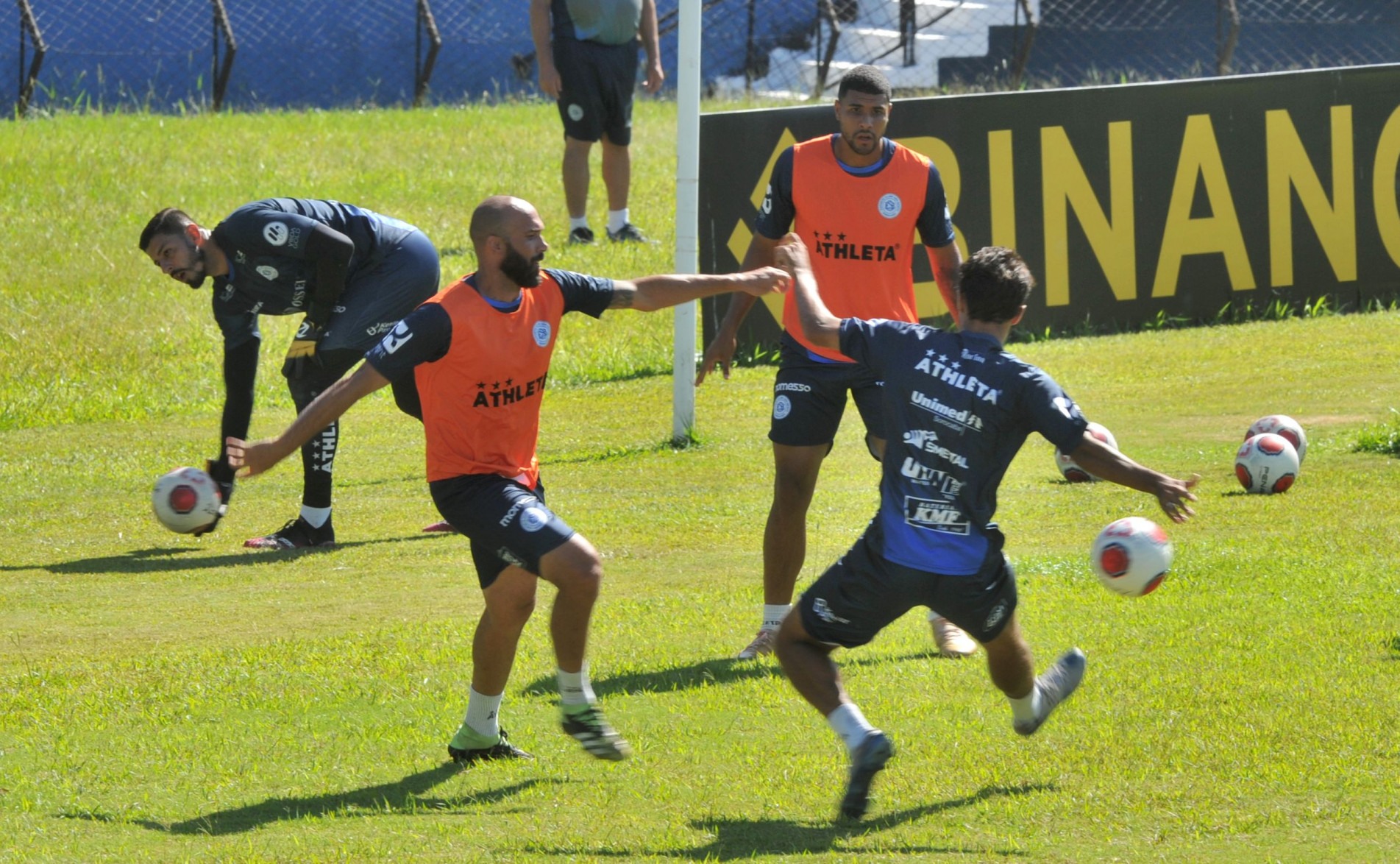 Atividade de ontem foi no CIC, palco do jogo de ida contra o XV.