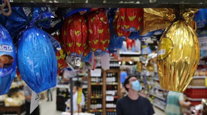 O pre&ccedil;o dos ovos de P&aacute;scoa est&aacute; at&eacute; 40% mais alto neste ano 