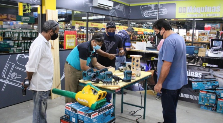 Evento é realizado pela DD Máquinas, na Vila Angélica
