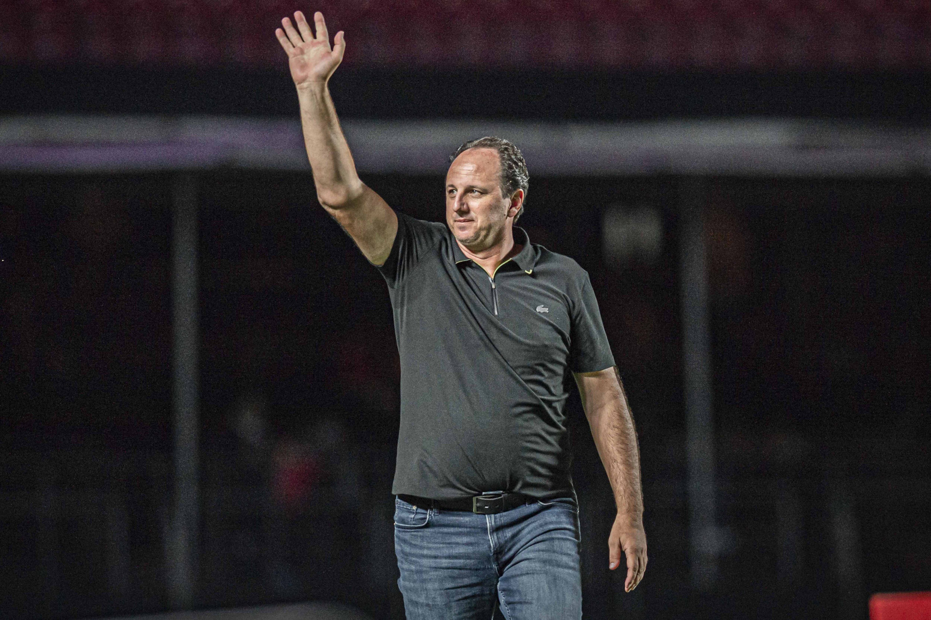 Rogério está satisfeito com a ofensividade tricolor.