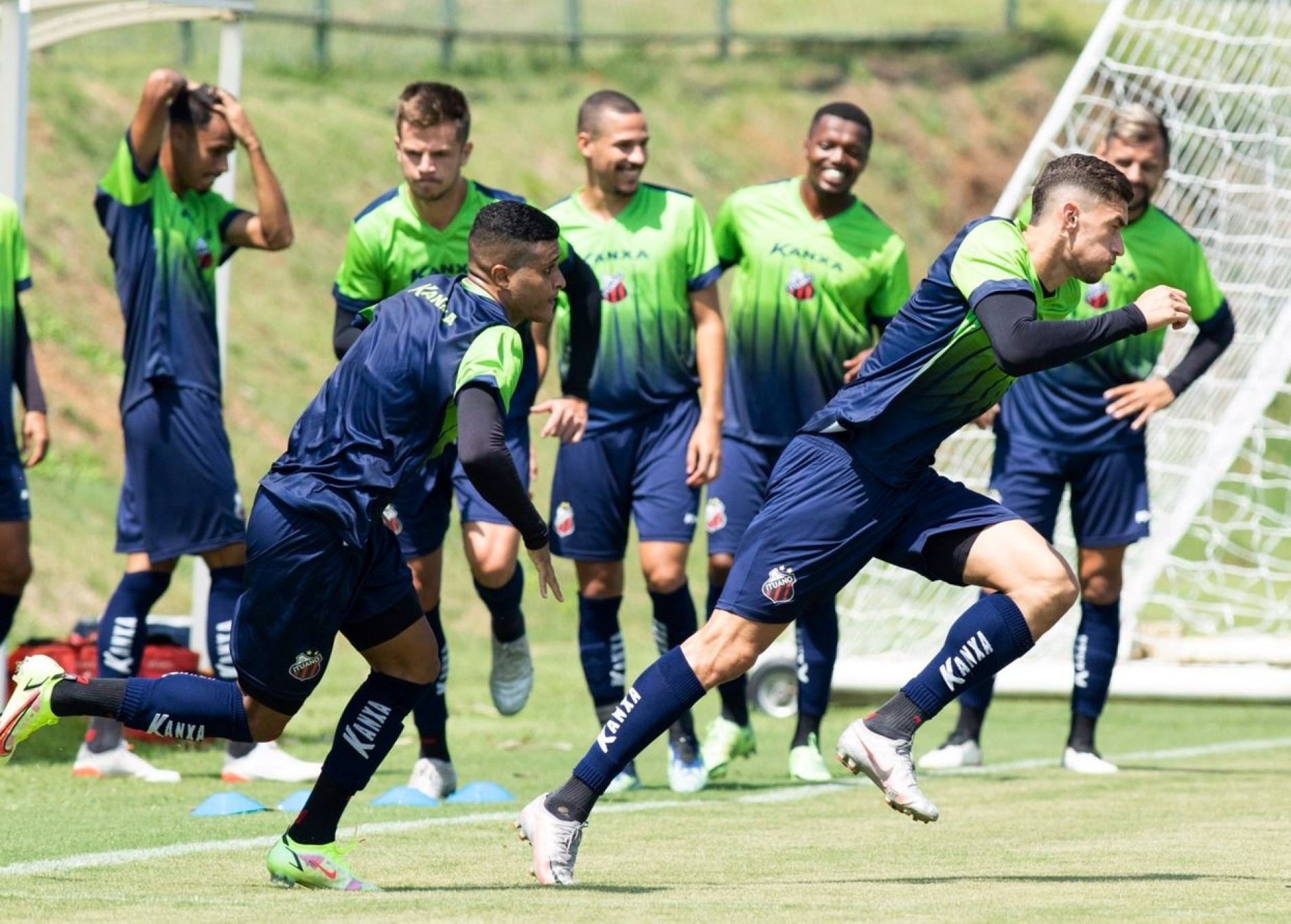 Time do Ituano em treino