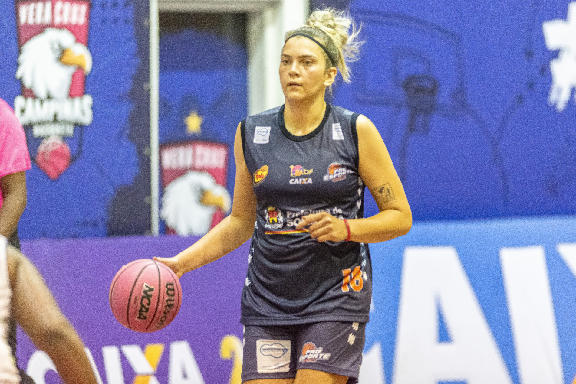 Jeniffer Nonato vê evolução do time.