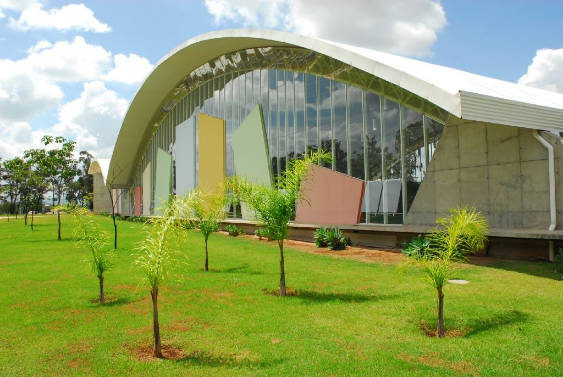 A Biblioteca Municipal, que fica no Alto da Boa Vista