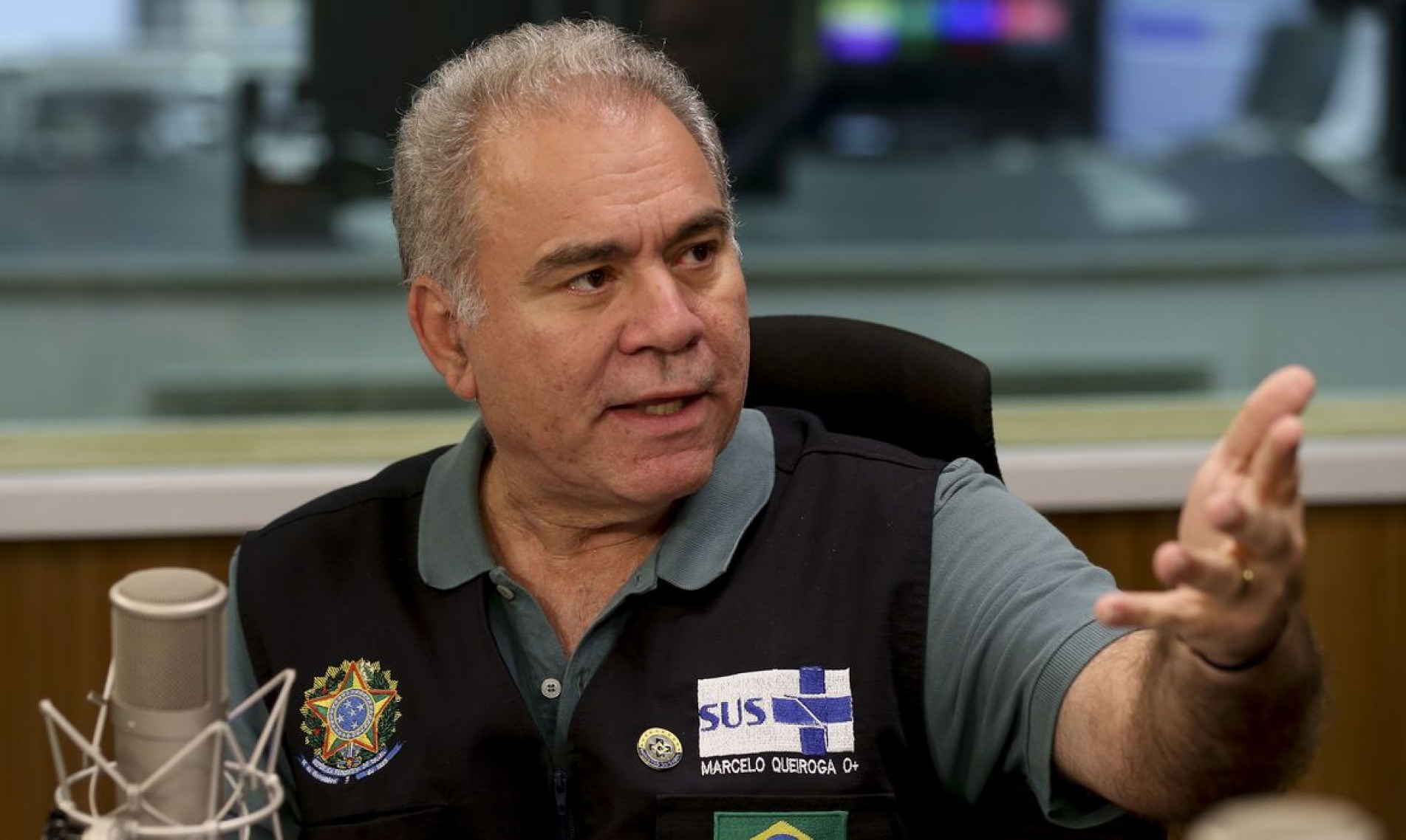 Ministro da Sa&uacute;de, Marcelo Queiroga