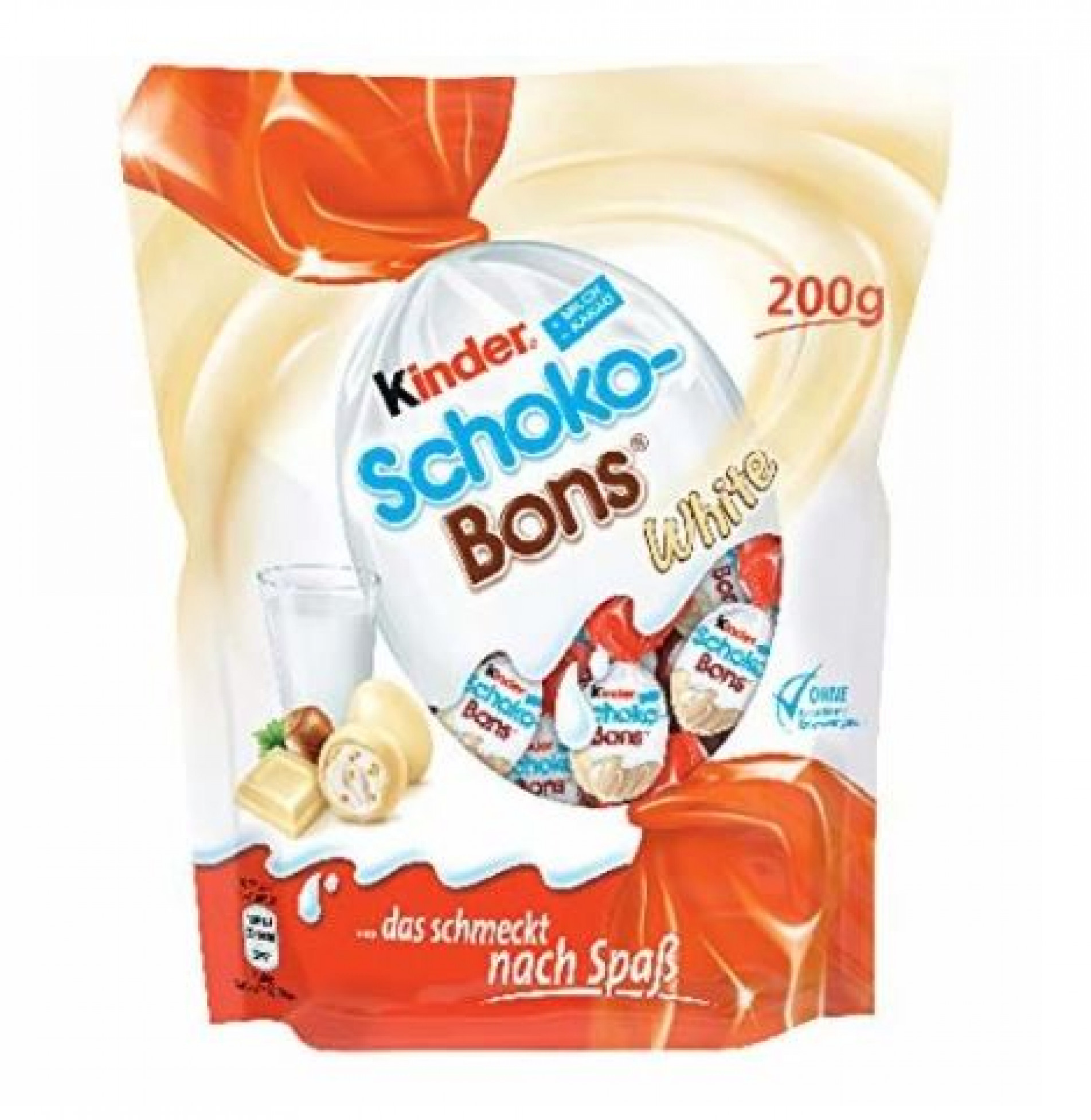 Anvisa determinou o recolhimento de um lote do produto Kinder Schoko-Bons Branco 200g 