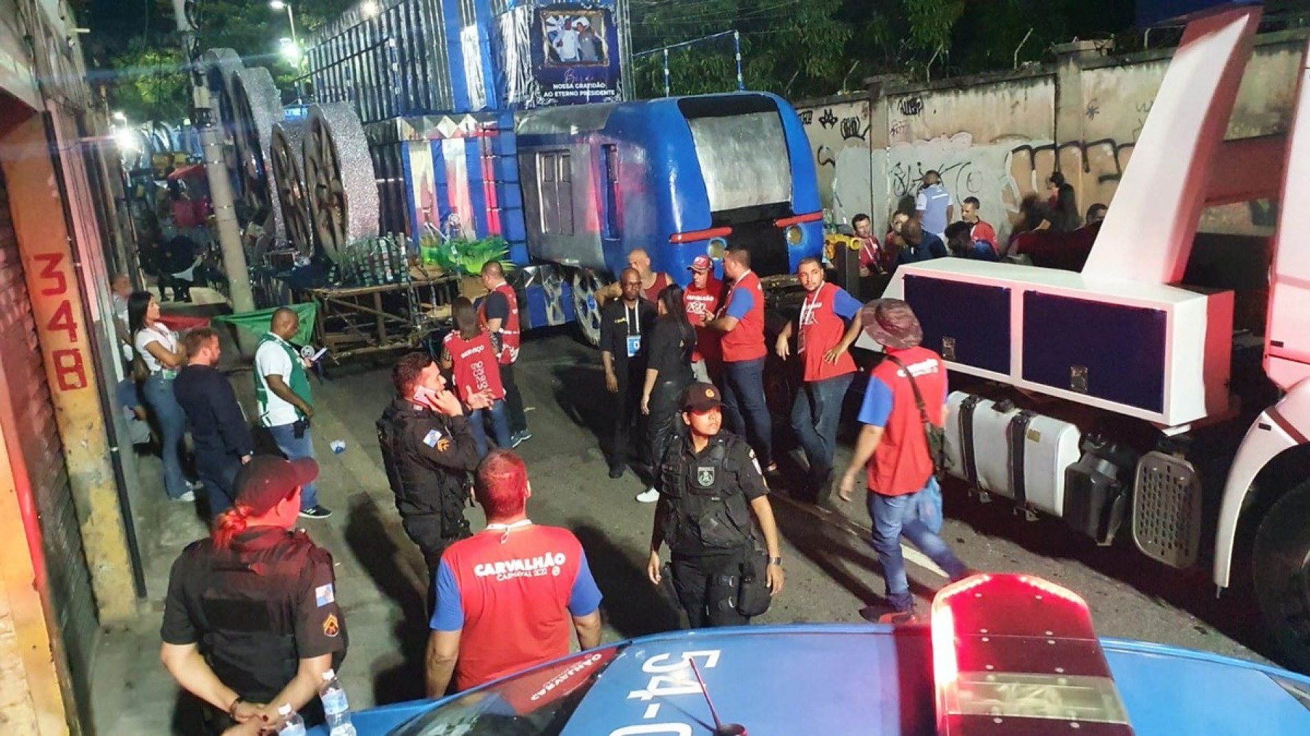 Acidente aconteceu na noite desta quarta-feira (20) 