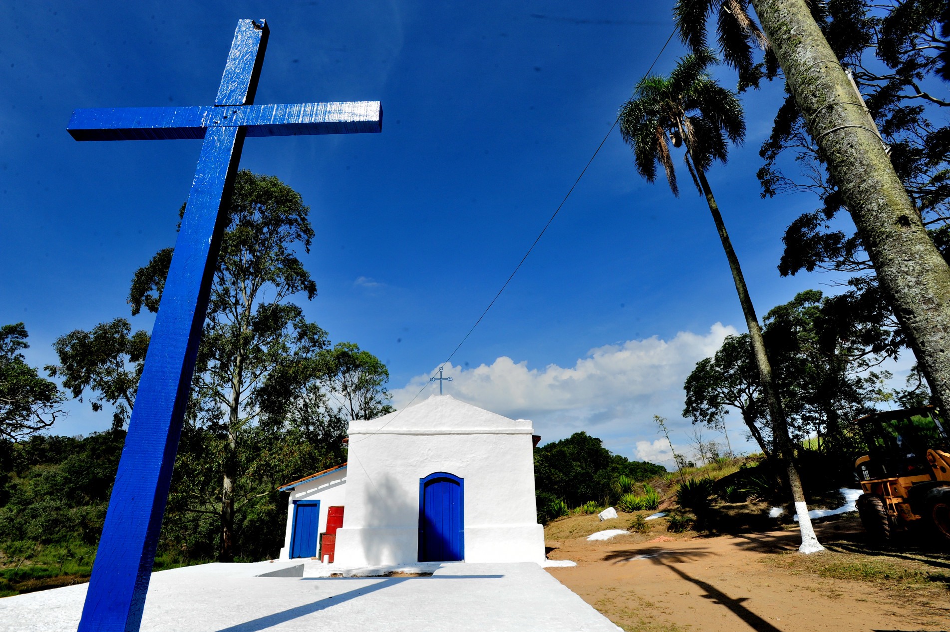 Capela da Penha foi revitalizada em 2017 por conta do evento.