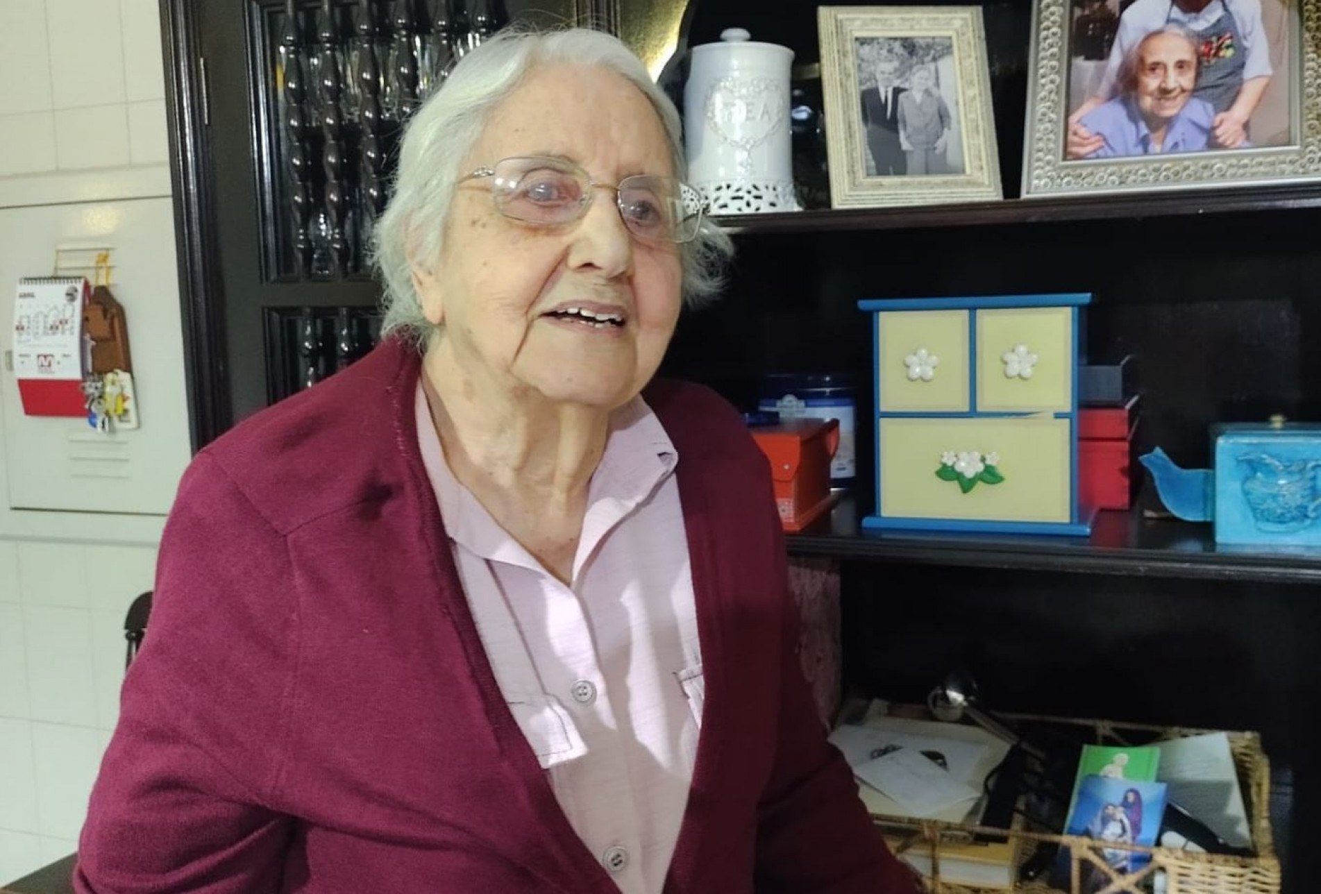 Natural de Boituva, Diana Tannos trabalhou até os 84 anos e pretender ser voluntária do Museu da PUC.
