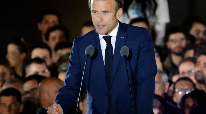  Emanuel Macron foi reeleito presidente da Fran&ccedil;a