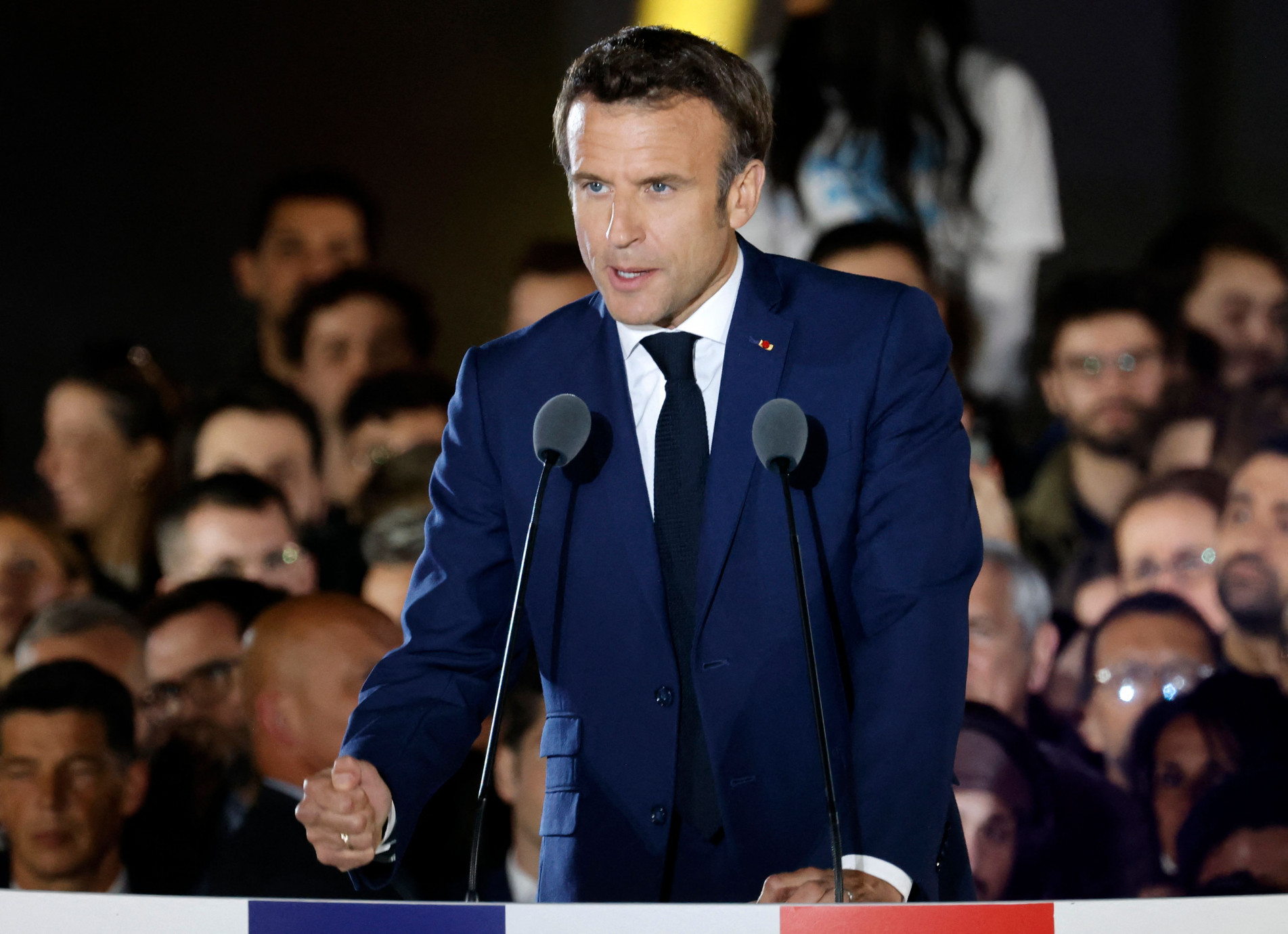  Emanuel Macron foi reeleito presidente da França