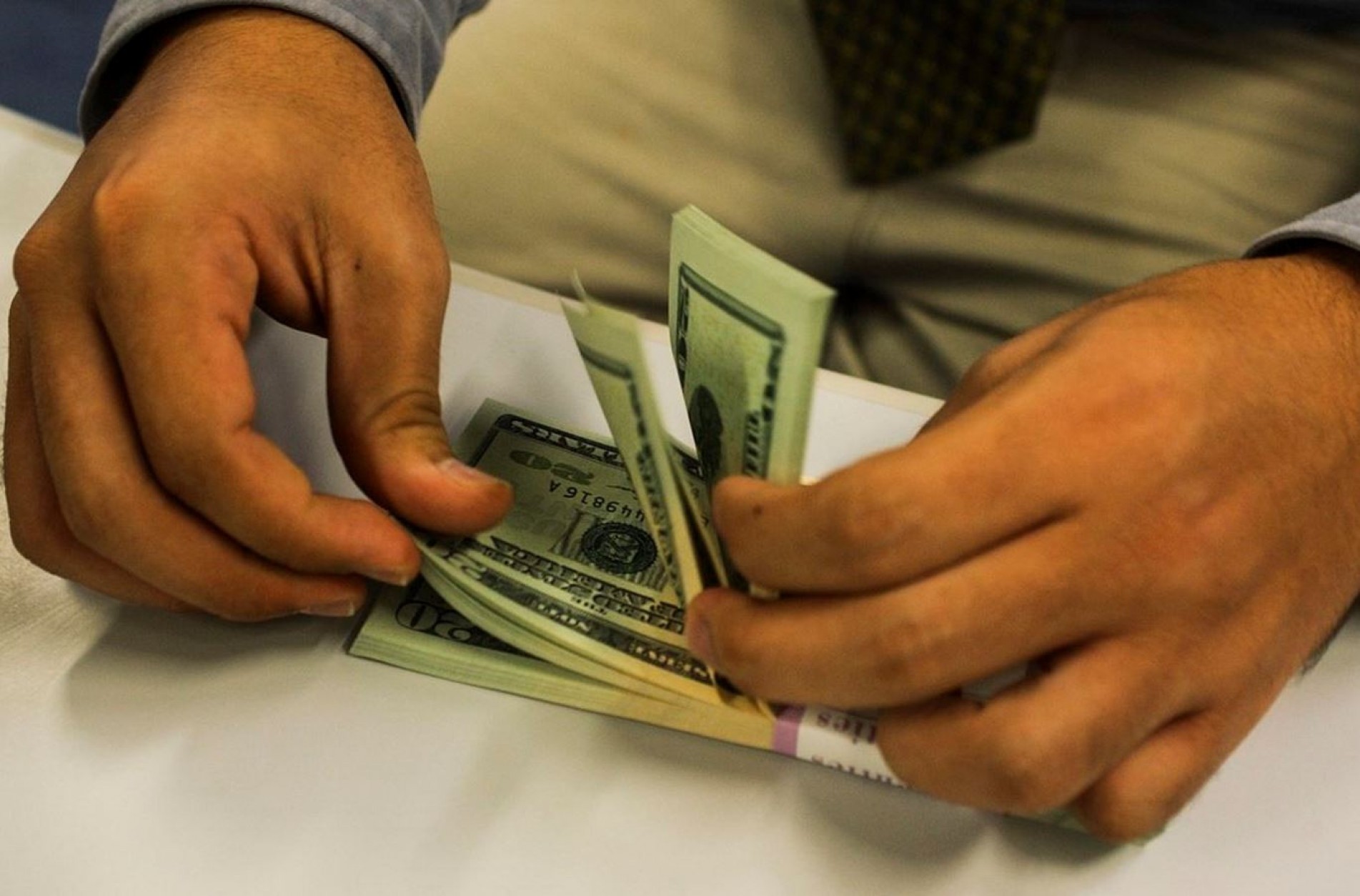 O d&oacute;lar valorizou 8,01% nas tr&ecirc;s &uacute;ltimas sess&otilde;es.