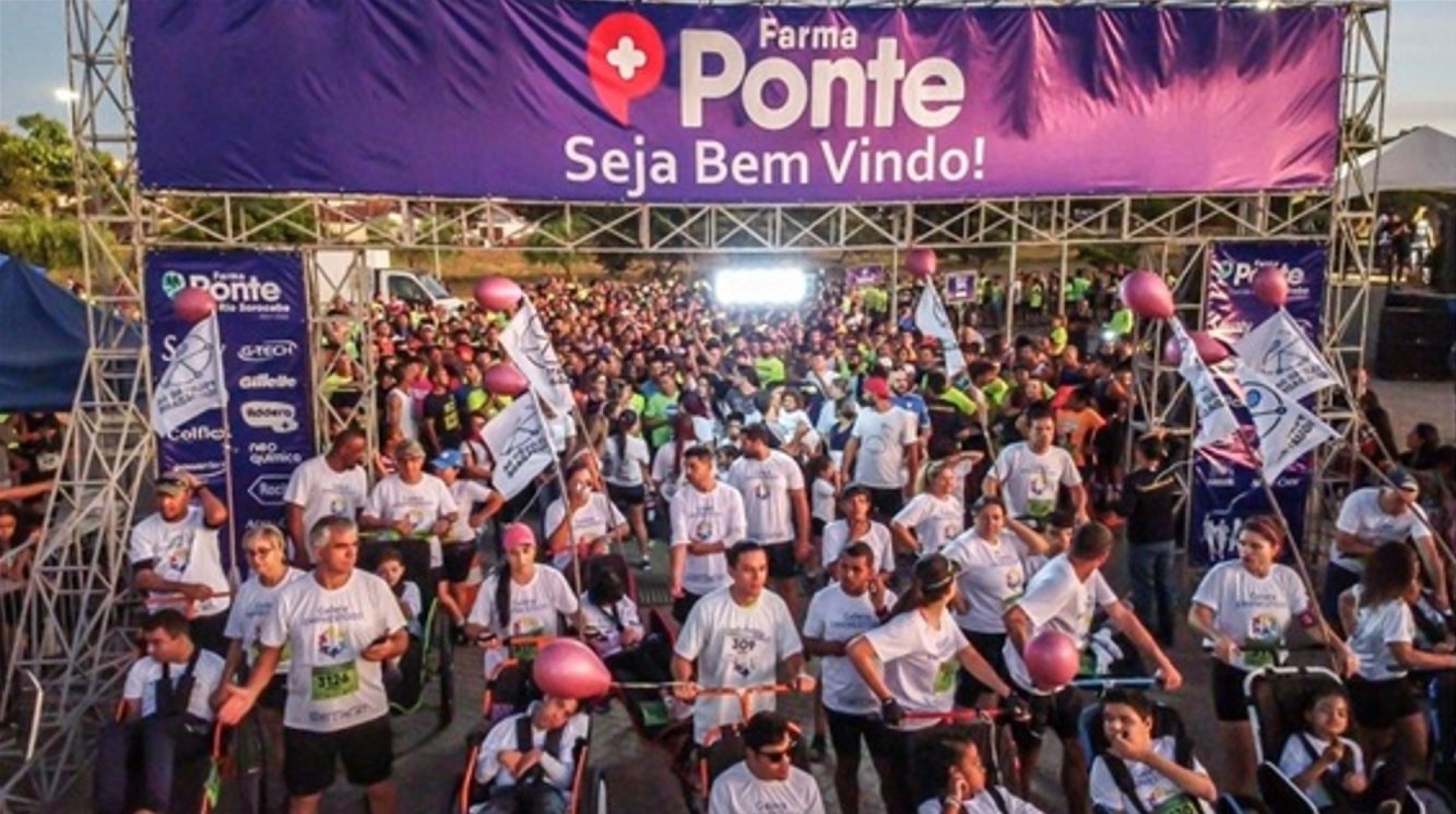 Evento esportivo é realizado pela Rede Farma Ponte.