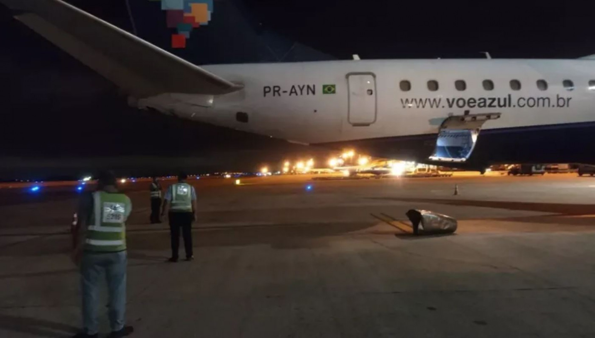 Aviões foram encaminhados para reparos.