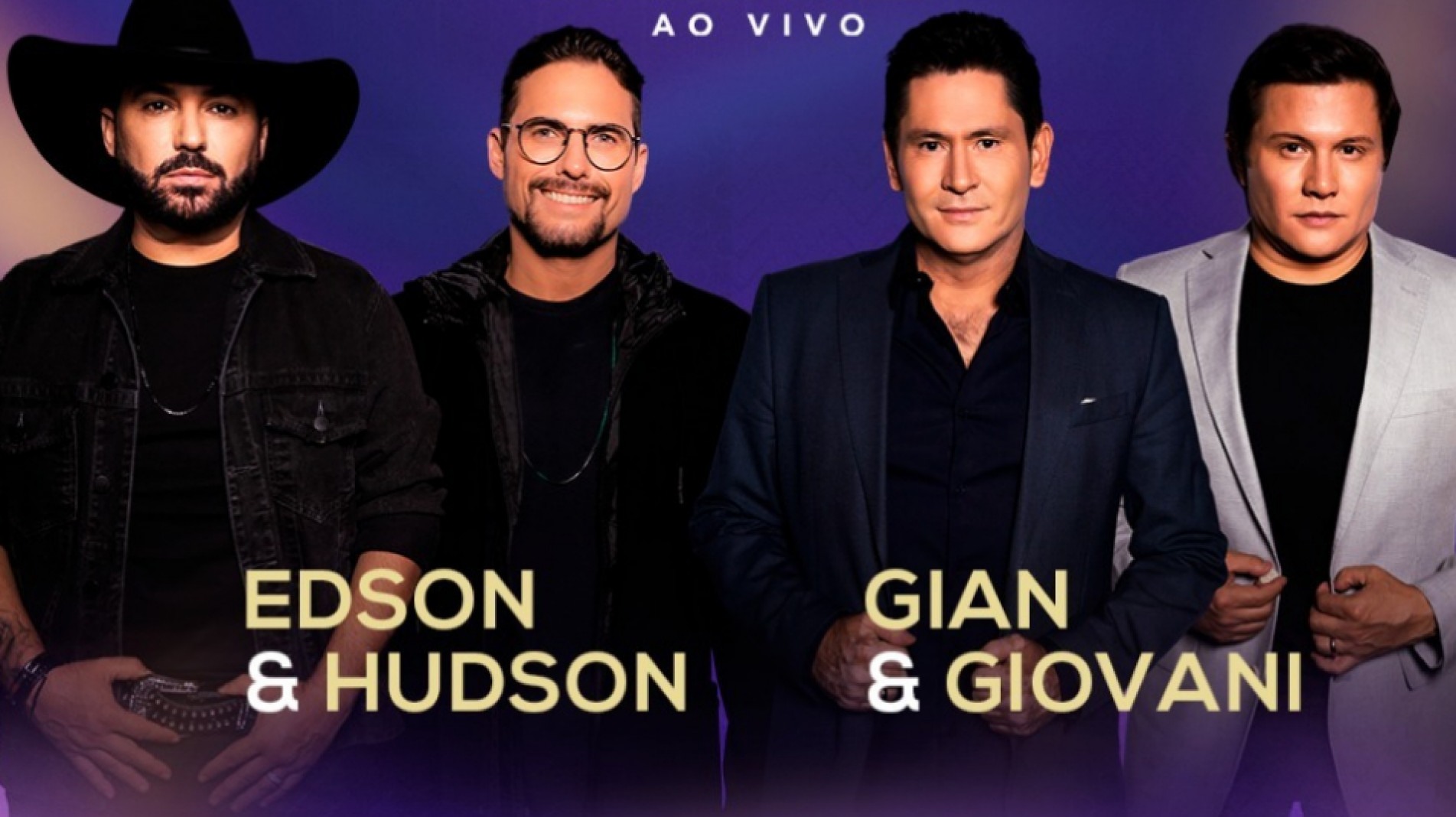 Duplas Edson e Hudson e Gian e Giovani em Sorocaba