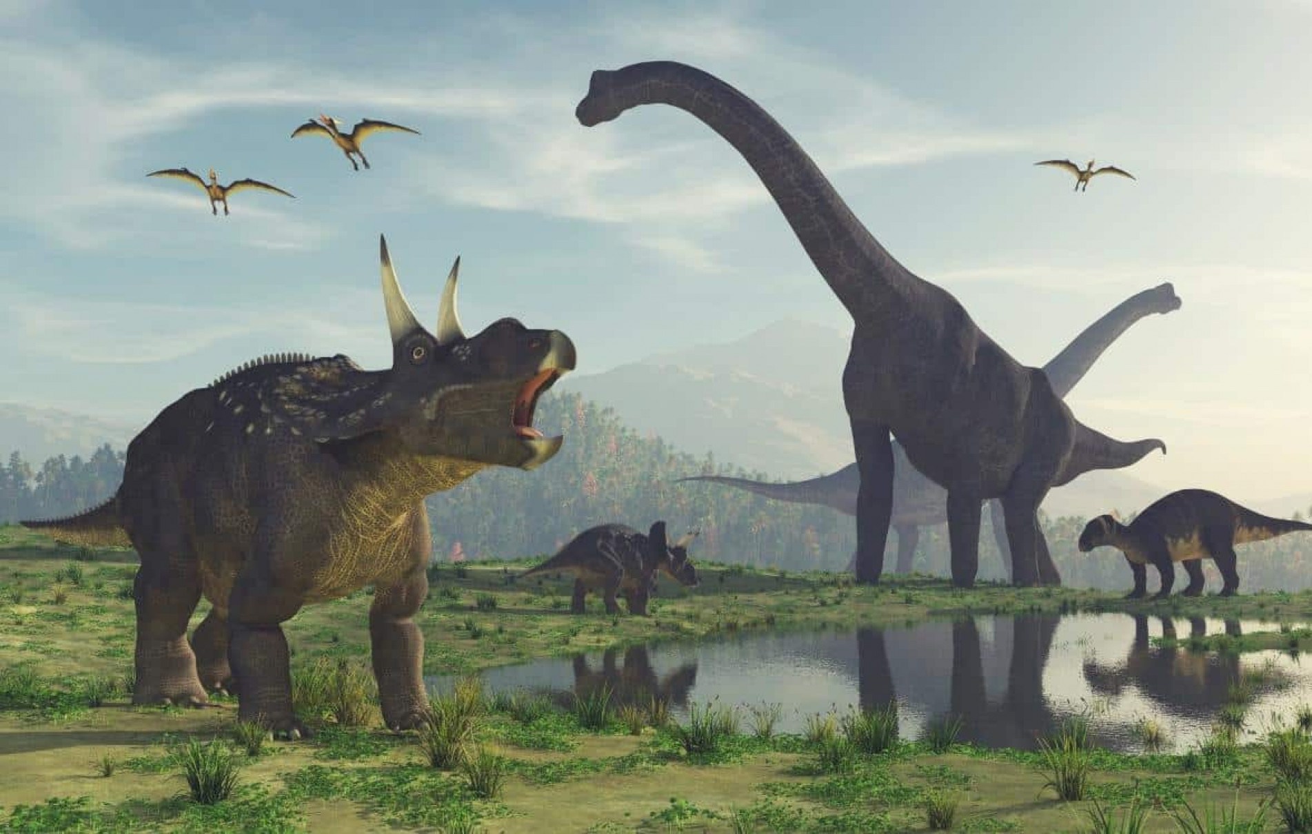 Descoberta pode dissociar os dinossauros dos répteis e alinhá-los com aves e mamíferos.
