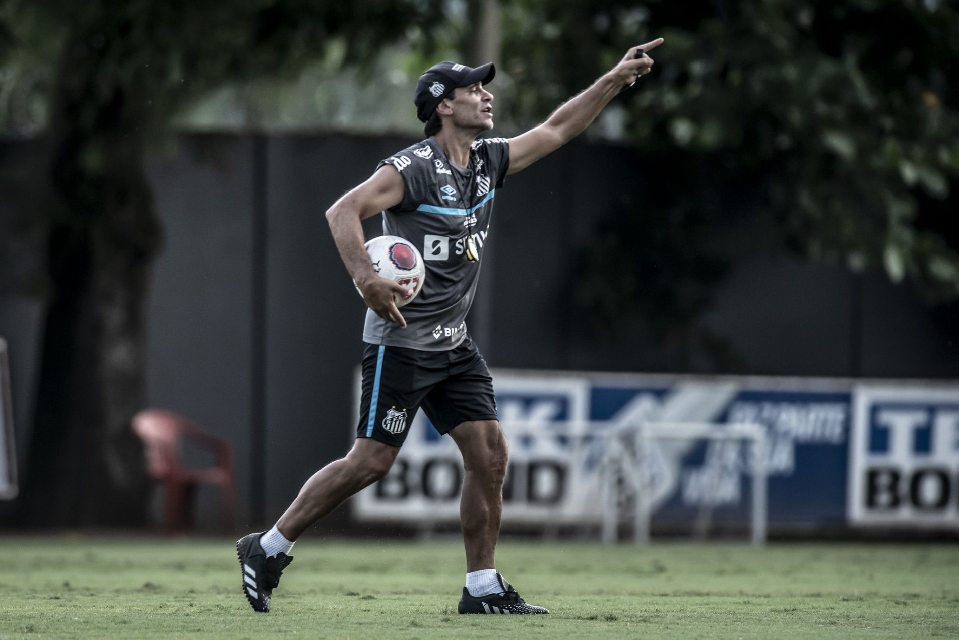 Técnico do Santos, Fabián Bustos.