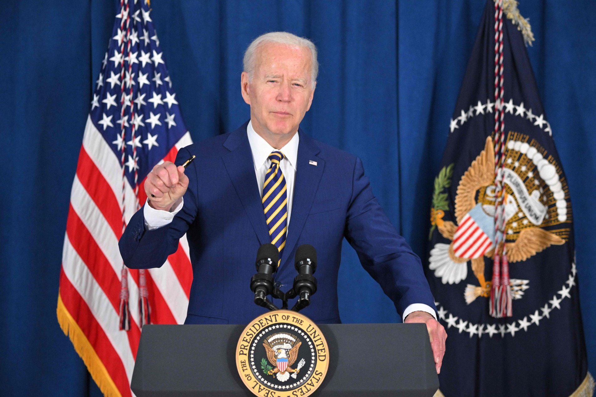 O presidente Biden abre hoje a conferência em Los Angeles.