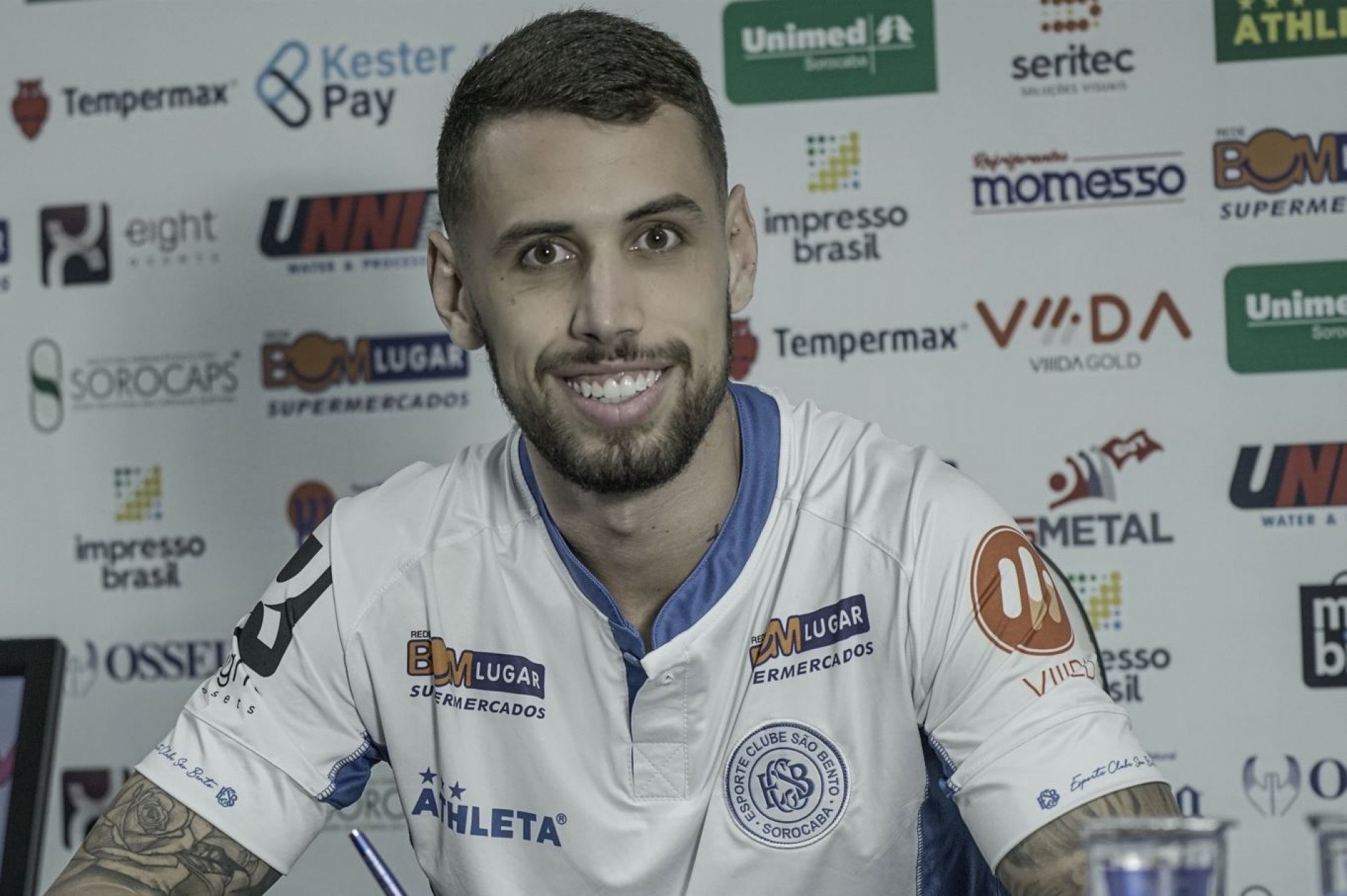 Caique Gomes, de 27 anos, é sorocabano.