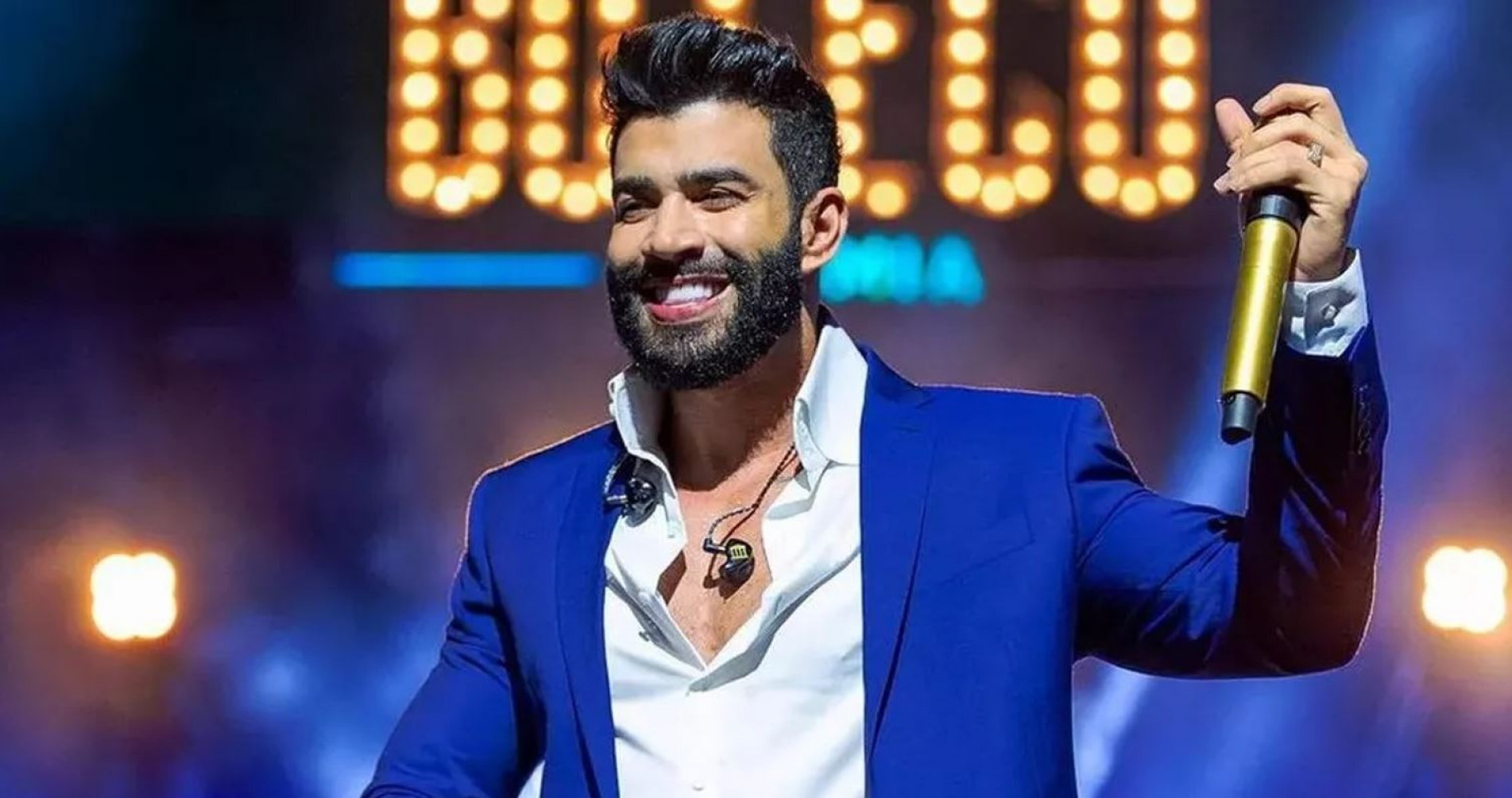 Cantor sertanejo apresentará músicas românticas e baladeiras.