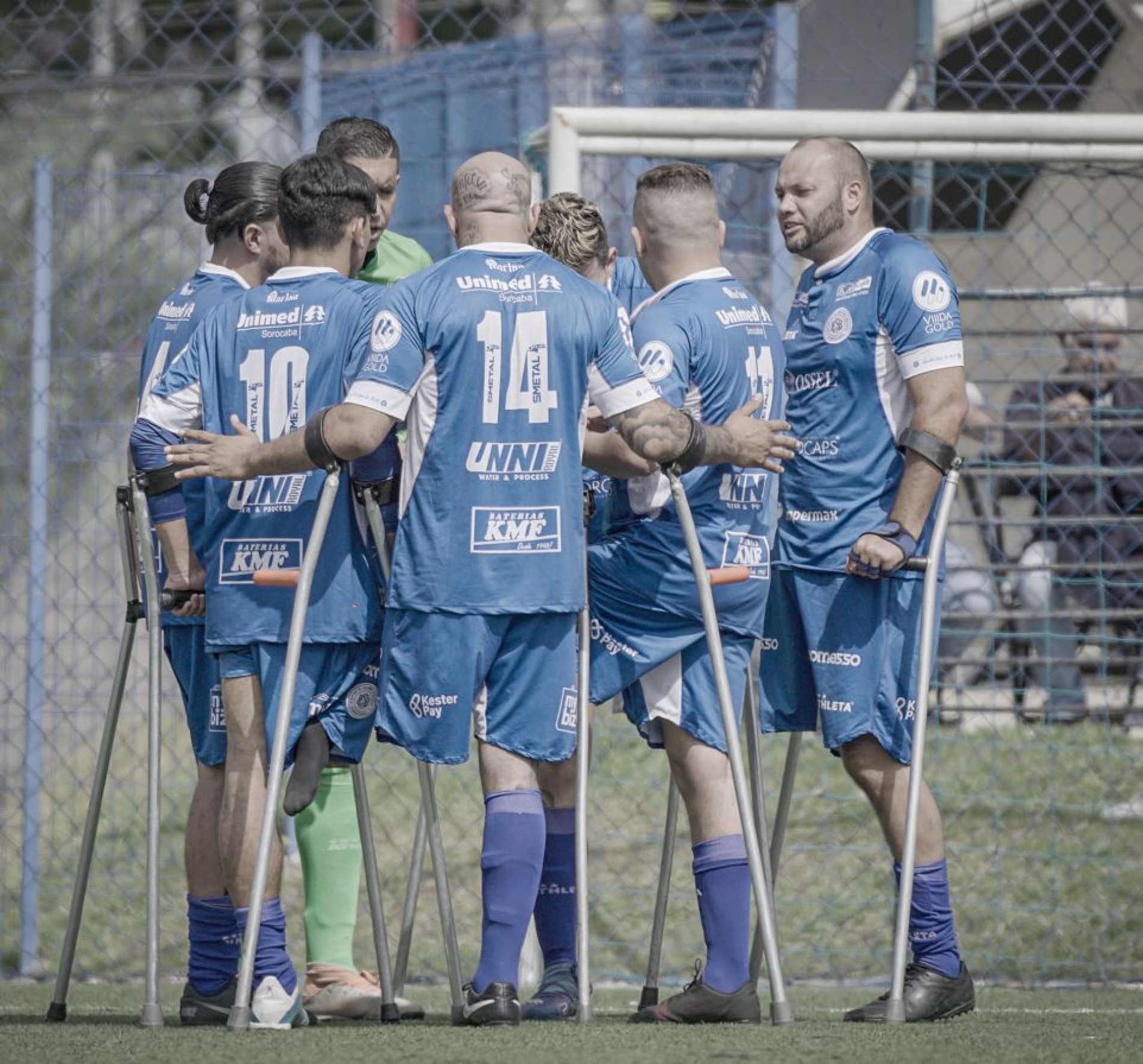 Equipe está em terceiro.
