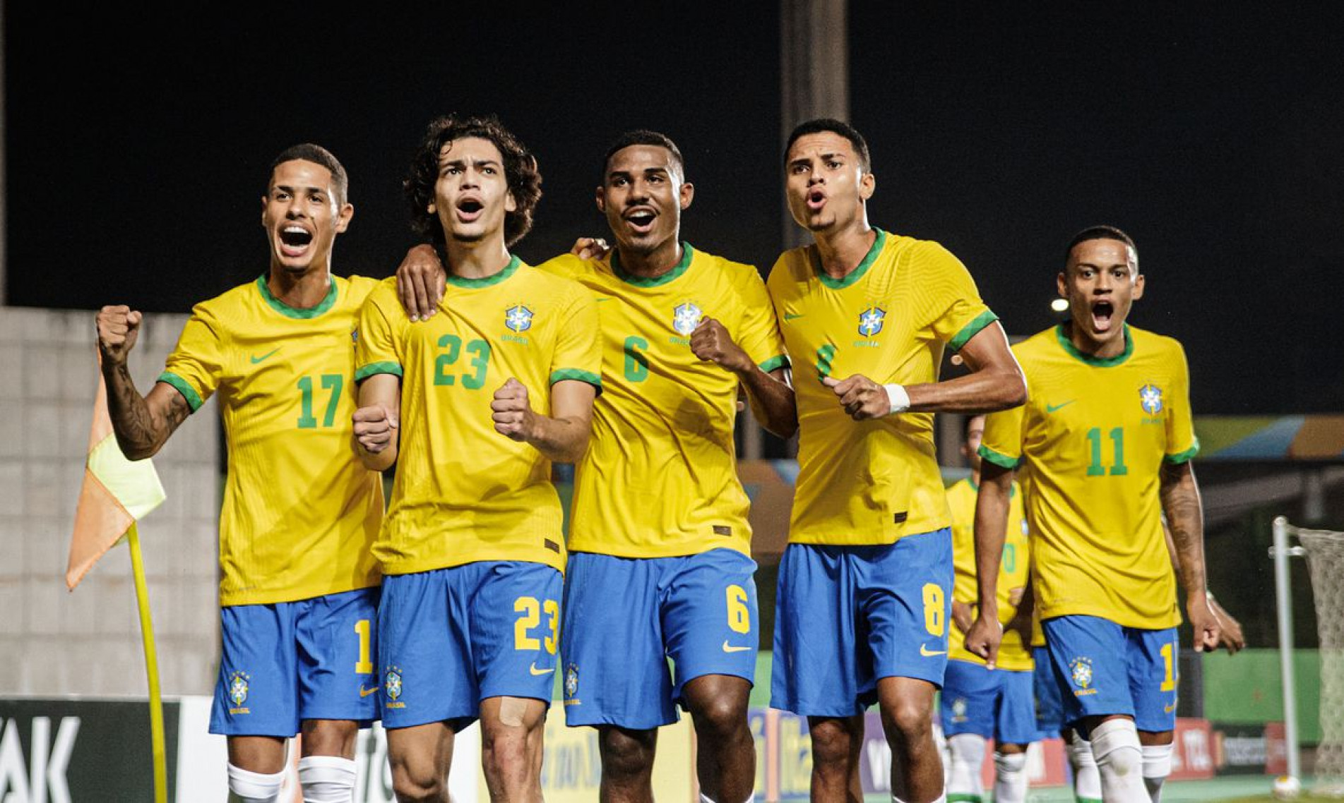 Brasil goleia Uruguai e fatura Torneio Sub-20 no Espírito Santo