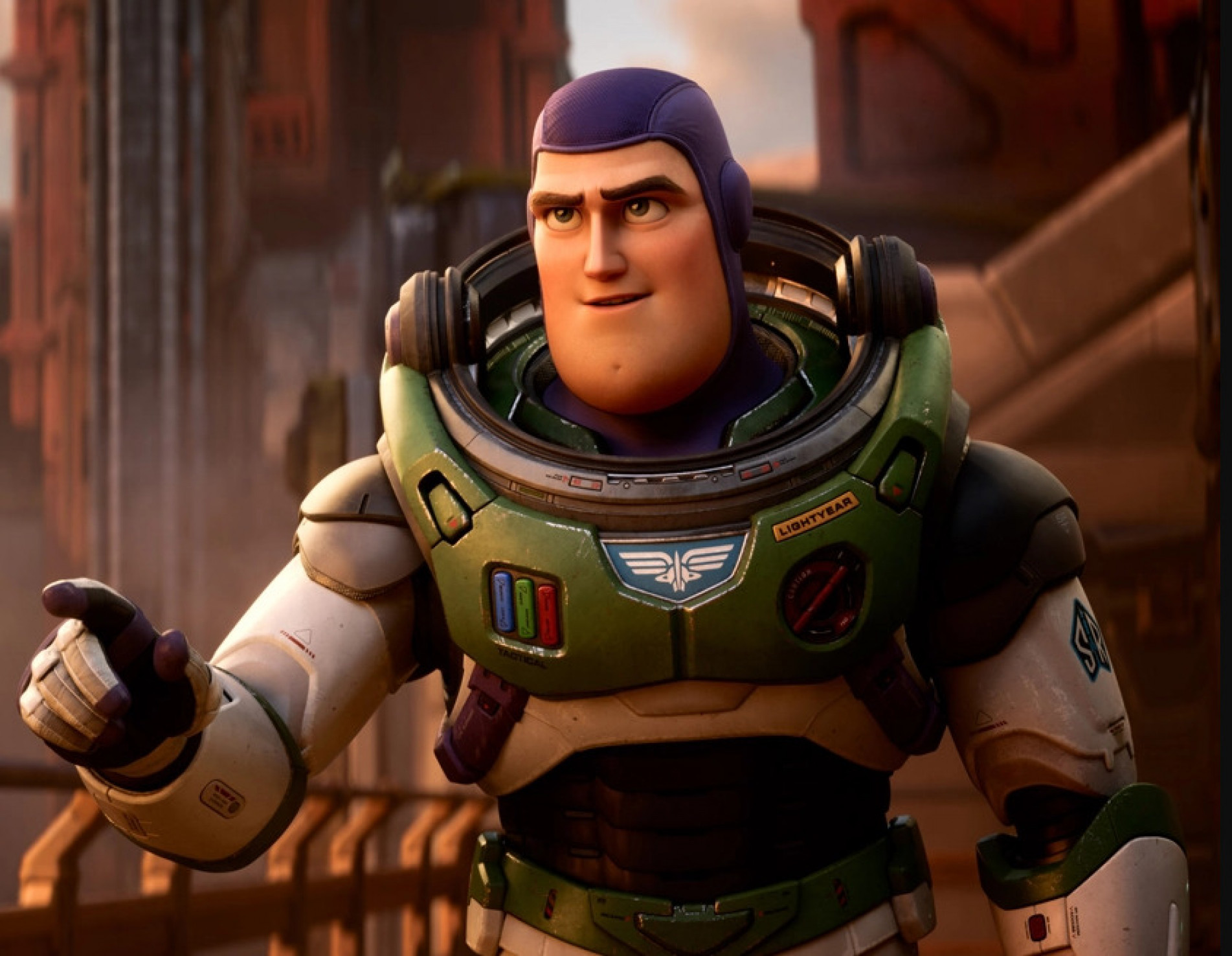 O filme Lightyear conta a história de Buzz, o super-herói de Toy Story 