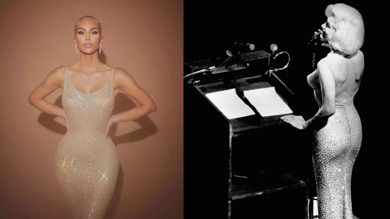 Kim Kardashian usou vestido de Marilyn Monroe para o MET Gala 