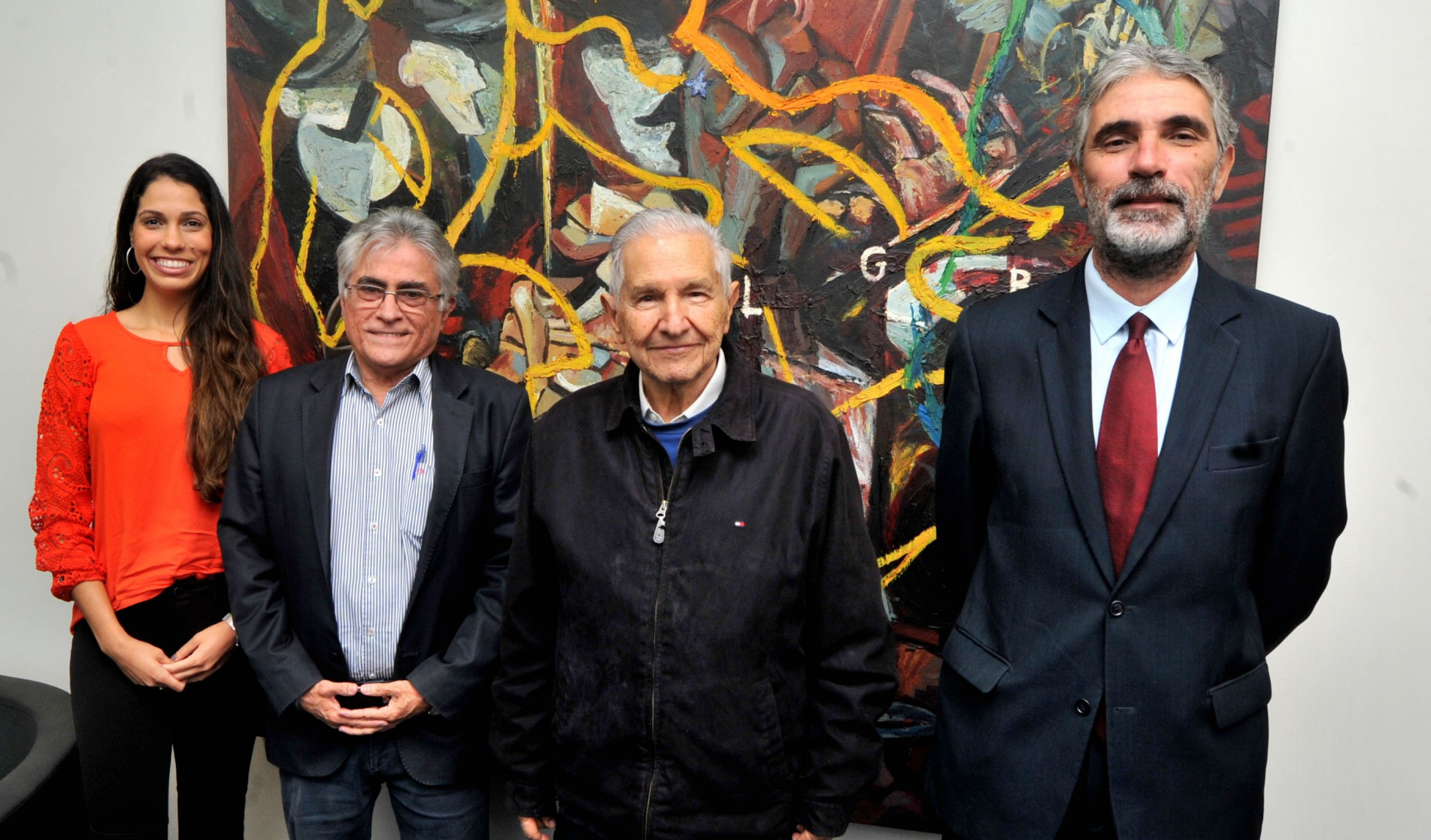 Milena Rocha Siandela, José Roberto Rosa, Laelso Rodrigues e Ronaldo Oliveira Siandela.