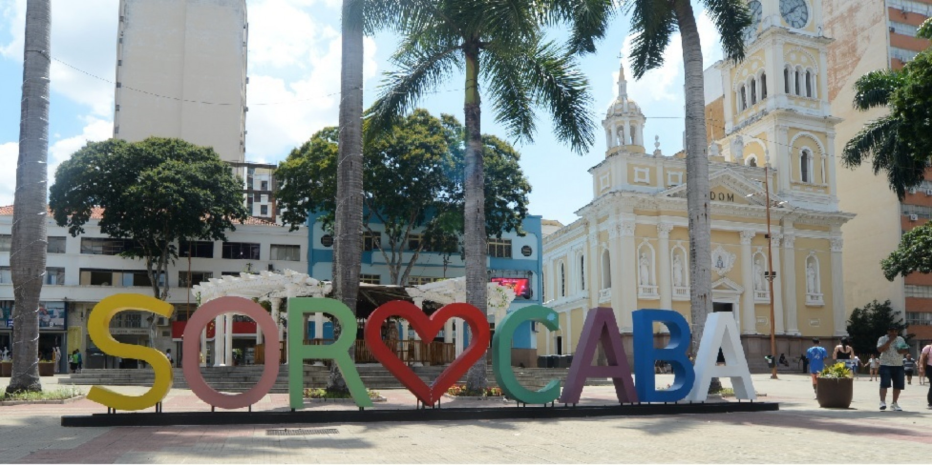 Instalação de iluminação com tecnologia 5G e internet sem fio na região central de Sorocaba terá início em agosto.