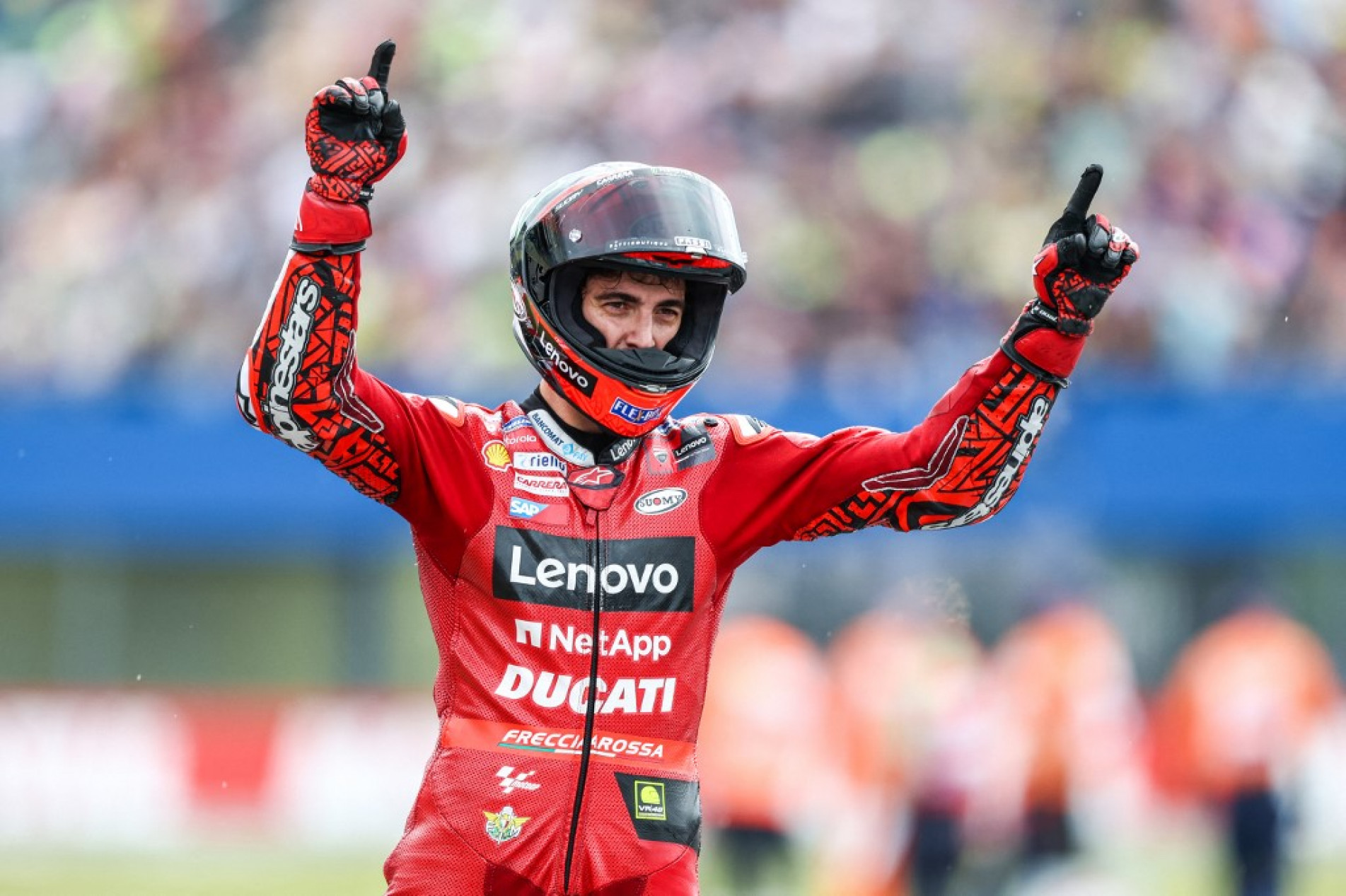 Francesco Bagnaia, piloto italiano da Ducati