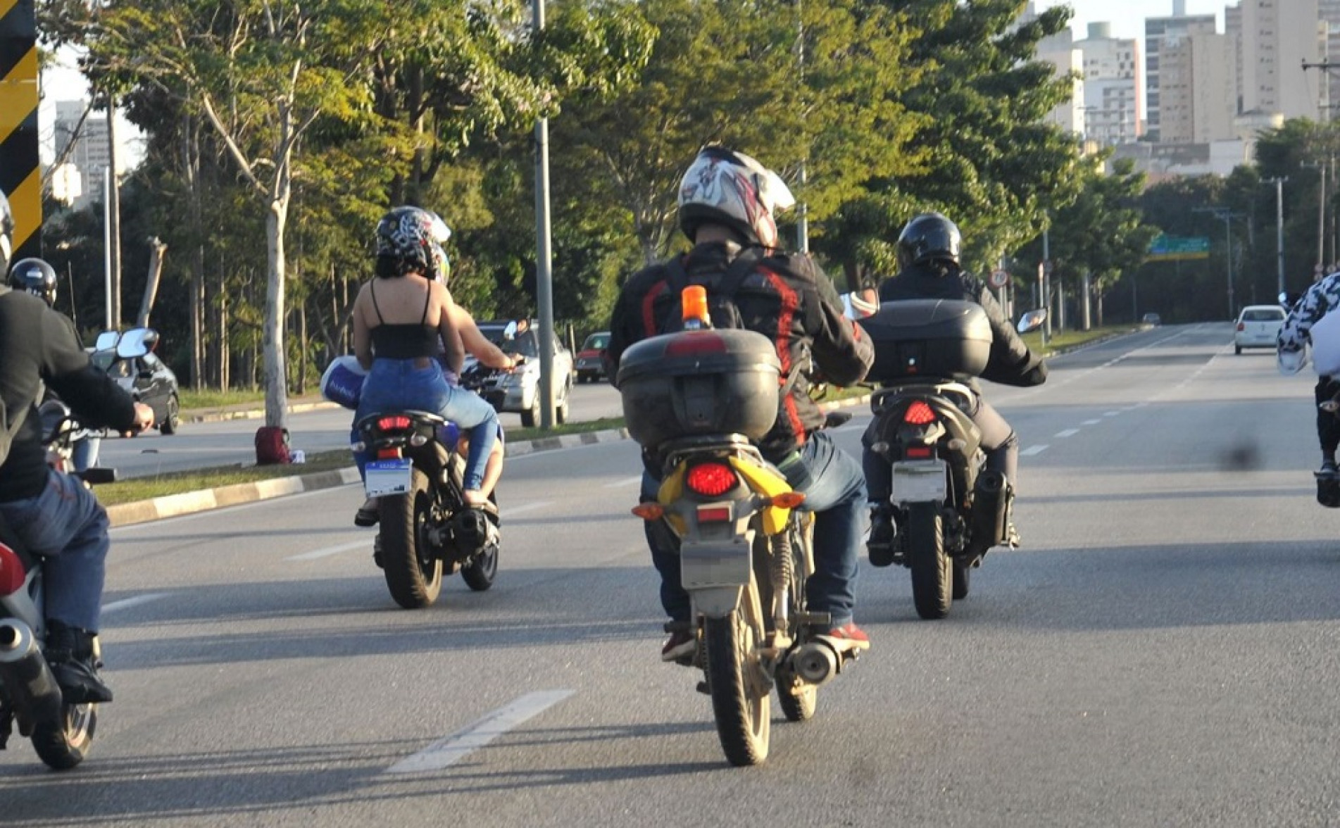 Neste ano até agora foram 40 acidentes com motos.