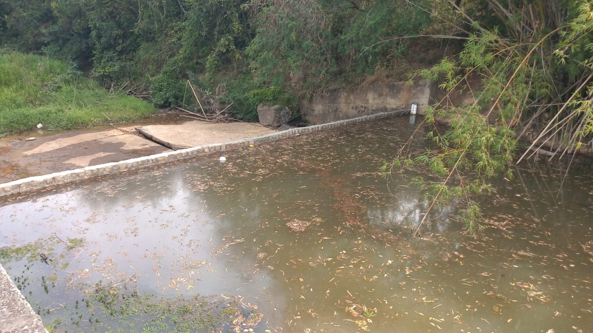 Ribeir&atilde;o Buru est&aacute; com n&iacute;vel baixo